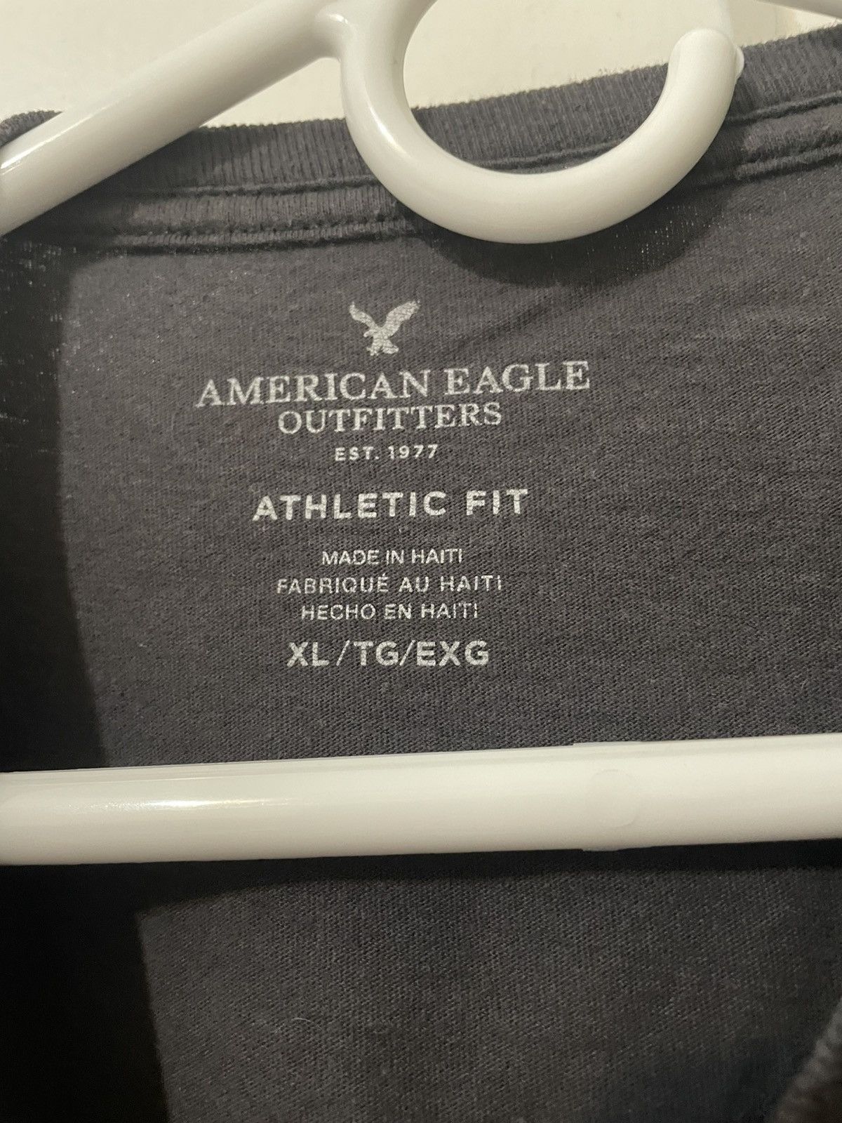 American Eagle Outfitters × Vintage Dark Grey American Eagle Red Shirt Size US L / EU 52-54 / 3 - 2 Thumbnail