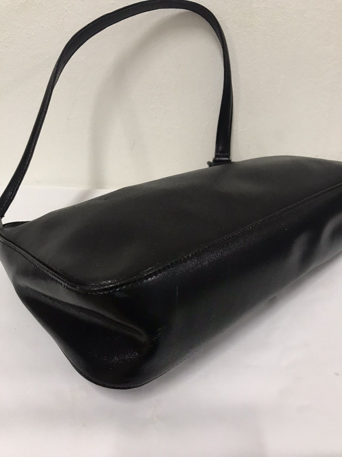 Leather Handbag Longchamp Black