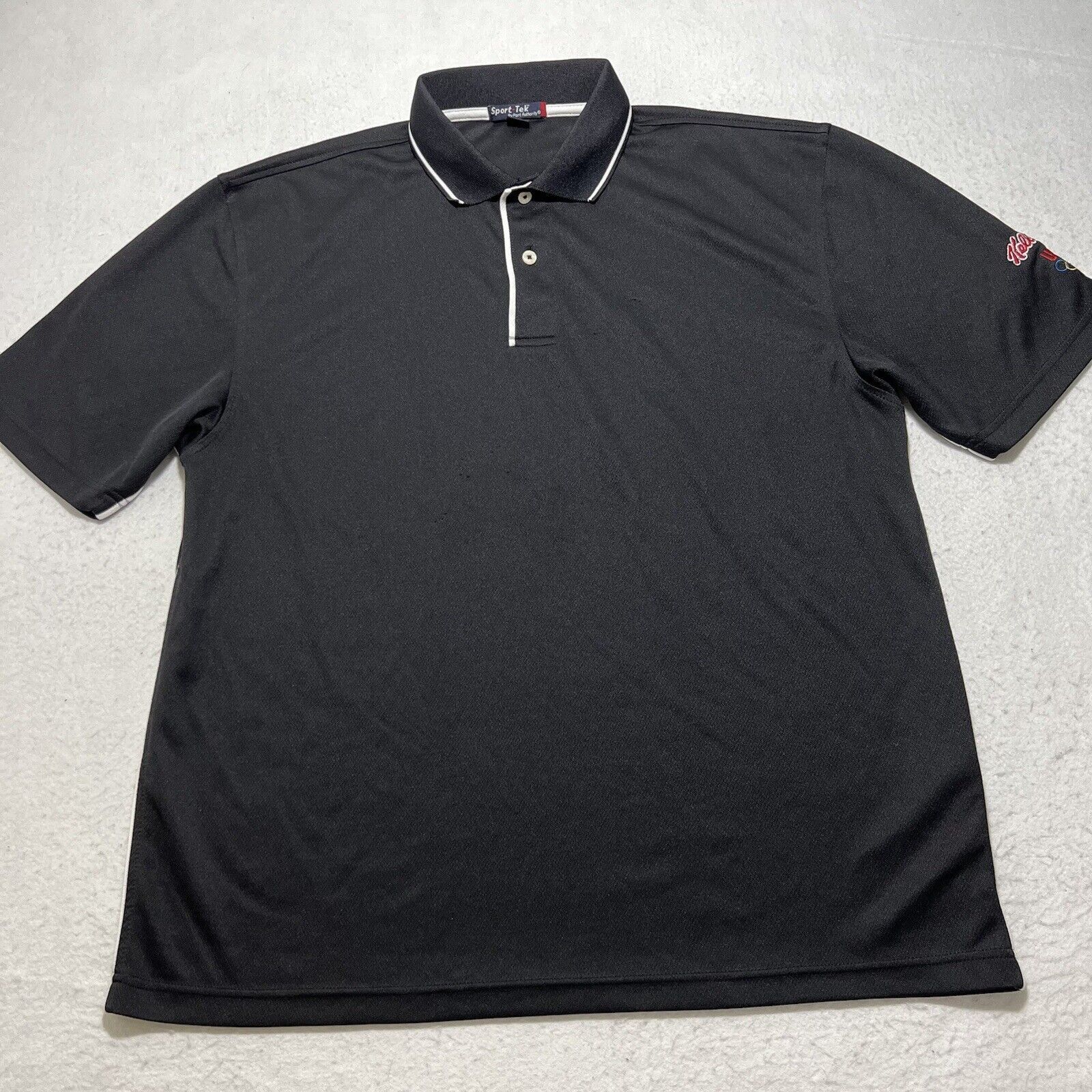 Port Authority USA Olympics Kellogg's Lightweight Polo Short Sleeve Shirt Size US L / EU 52-54 / 3 - 1 Thumbnail