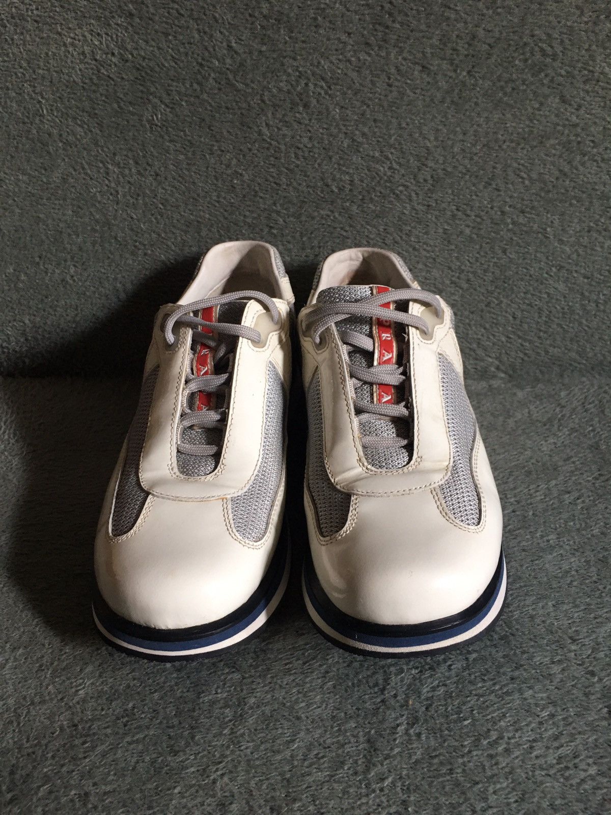 Prada PRADA American Cup Double Sole Patent Leather Sneakers EU 38 Size US 8 / IT 38 - 4 Thumbnail