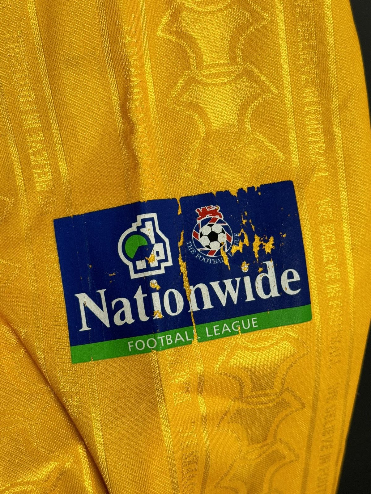 Other Blackburn Rovers 98/00 Match Worn Away Blake Football Jersey Size US XL / EU 56 / 4 - 7 Thumbnail