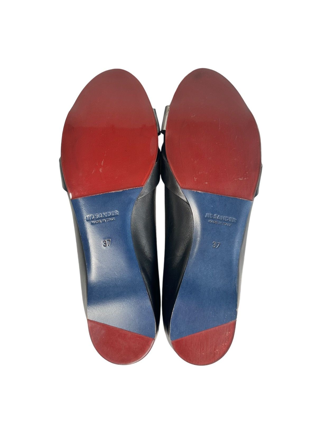 Jil Sander Jil Sander Leather Ballerina Flats Size US 7 / IT 37 - 7 Thumbnail