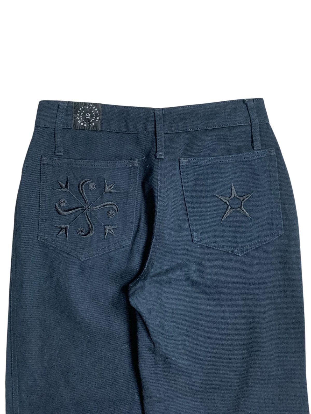 Martine Sitbon Martine sitbon wide-leg denim pants Size US 28 / EU 44 - 3 Thumbnail