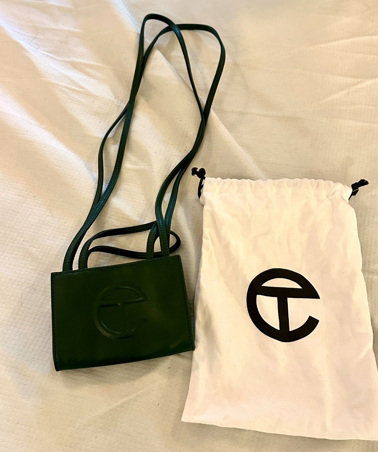 Telfar Telfar “Small Shopping Bag” in Dark Olive Green w/ Dust Bag Size ONE SIZE - 2 Thumbnail