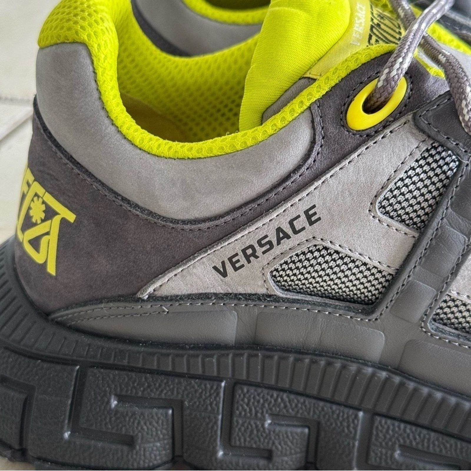 Versace NEW! Versace Men Sneakers, Size 46 (12US), Authentic Size US 13 / EU 46 - 4 Thumbnail