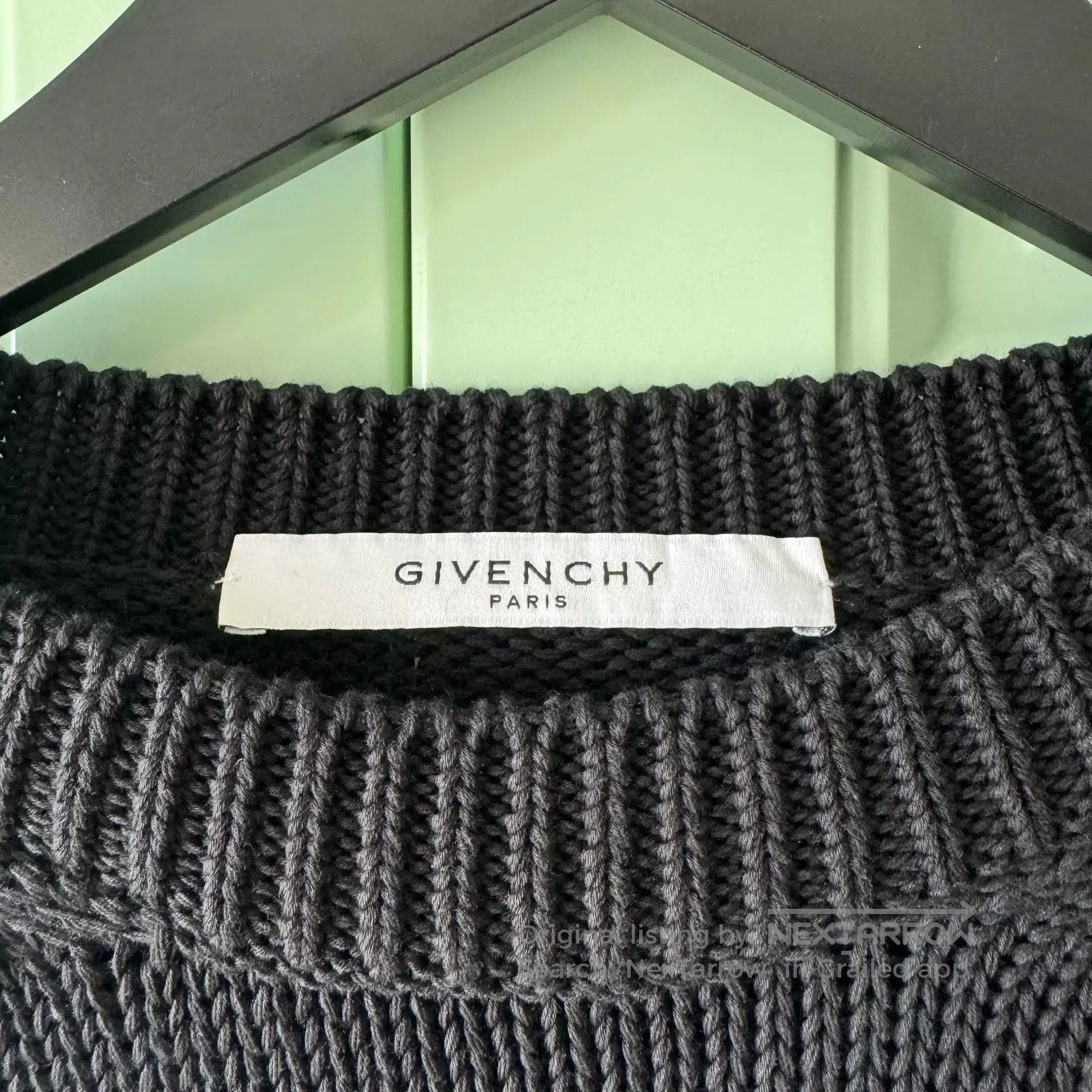 Givenchy Givenchy Black Four-Grid Logo Sweater. Size US M / EU 48-50 / 2 - 3 Thumbnail