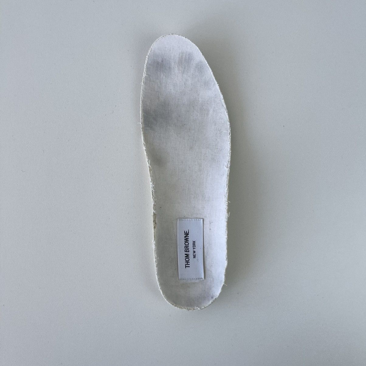 Thom Browne Thom Browne Hi-Top Canvas Broqued Trainer Sneakers White Size US 8 / EU 41 - 8 Thumbnail