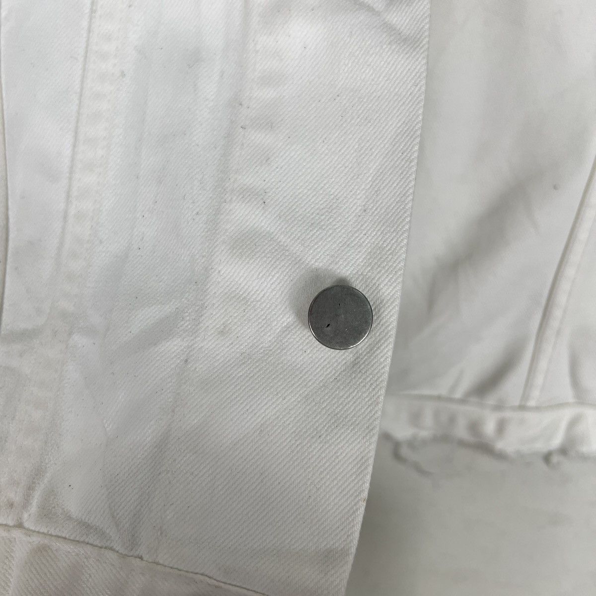 Journal Standard 🔥 TRISECT 2 JOURNAL STANDARD DENIM SLEEVE LESS JACKET Size US S / EU 44-46 / 1 - 13 Thumbnail