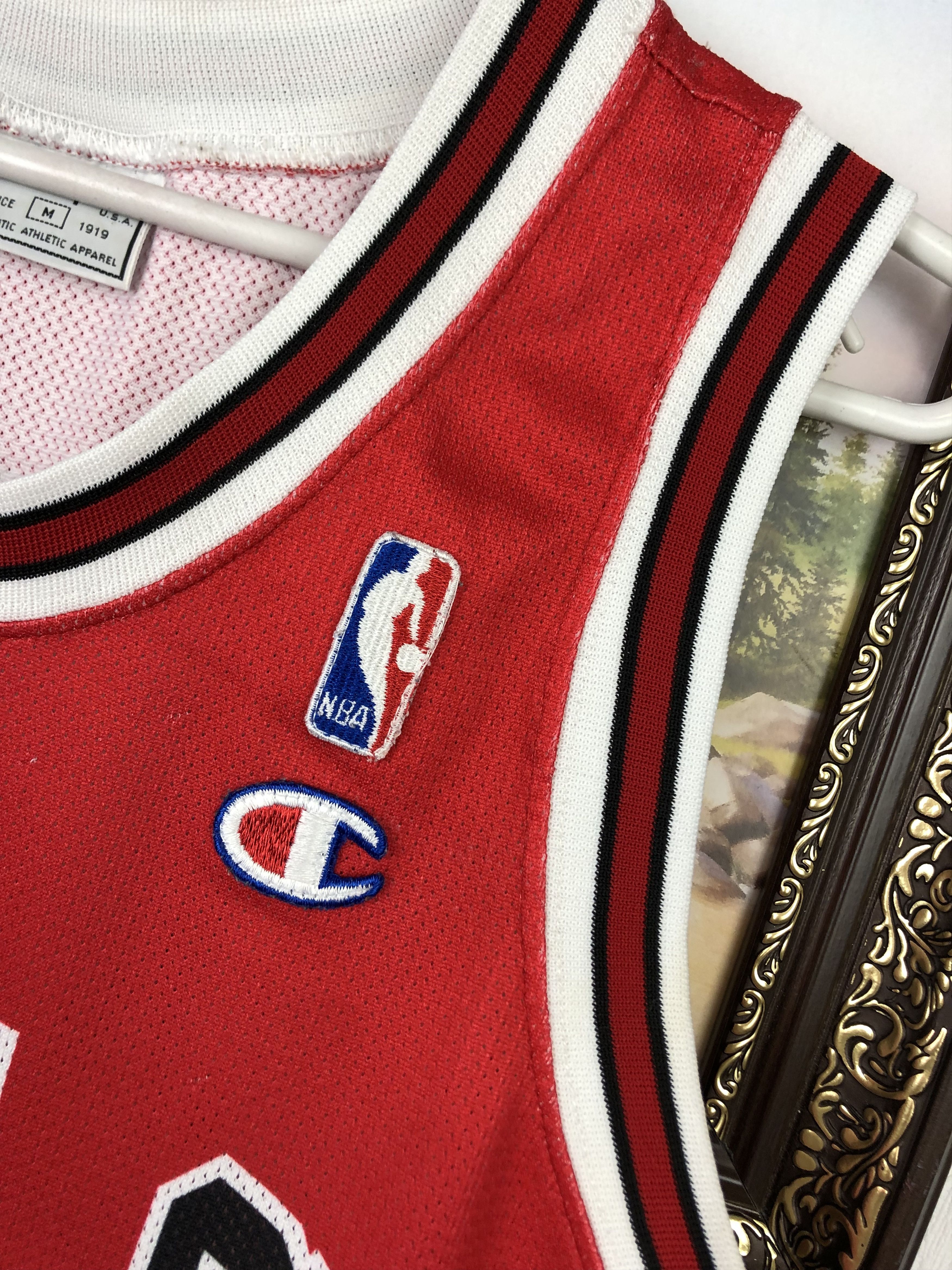 Champion Vintage Champion Chicago Bulls Toni Kukoc Jersey NBA Tee Size US M / EU 48-50 / 2 - 4 Thumbnail