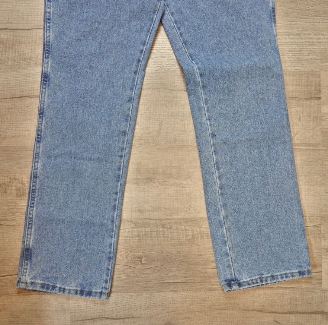Wrangler NEW Wrangler 936 Blue Slim Fit Cowboy Cut Denim Jeans 36x32 Size US 36 / EU 52 - 2 Thumbnail