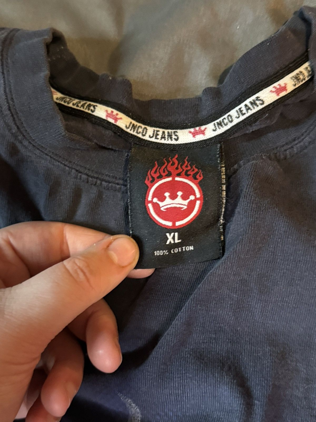 JNCO × Vintage Vintage Rare and Grail Jnco 8ball and skull Shirt Size US XL / EU 56 / 4 - 6 Thumbnail