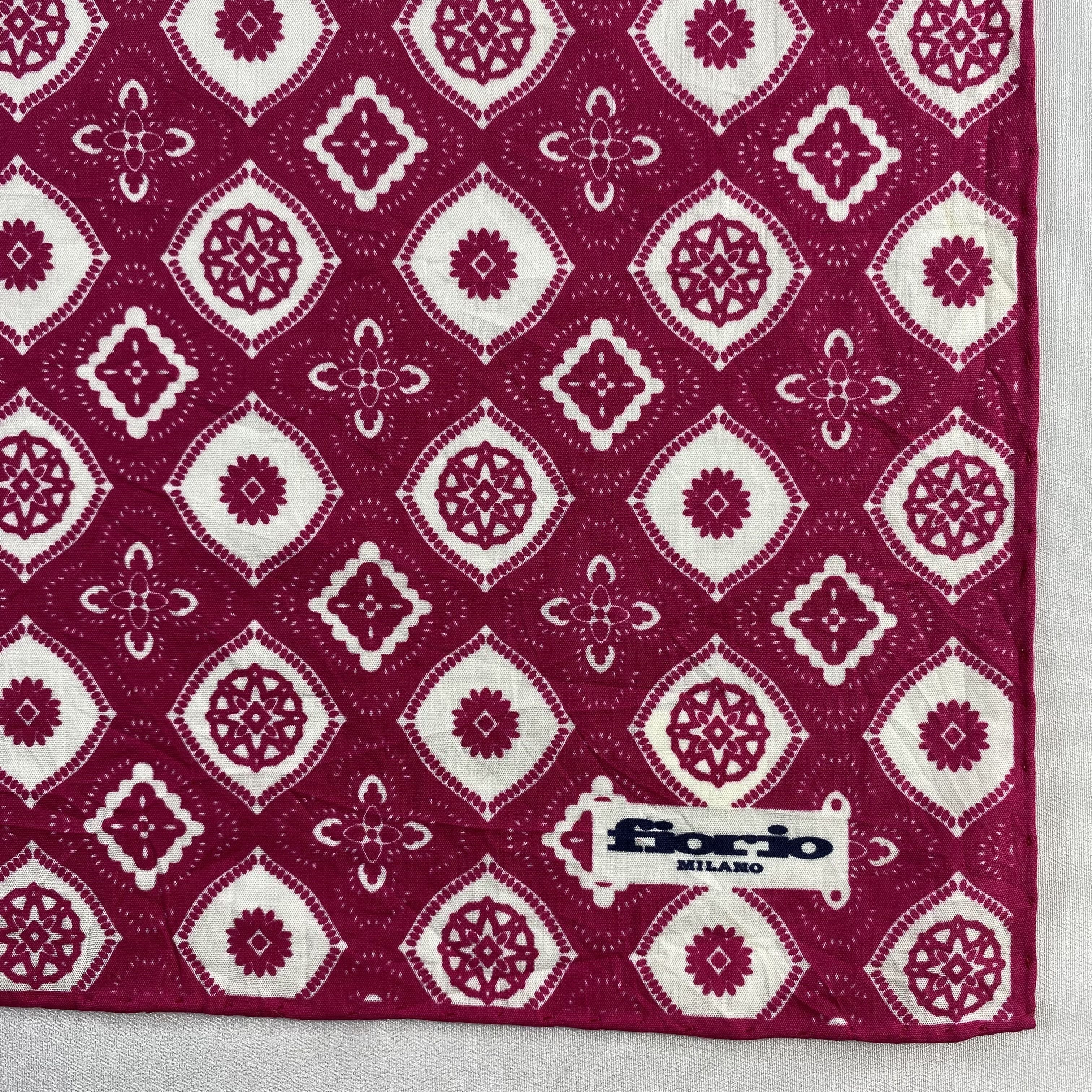 Vintage Fiorio Milano Handkerchief / Neckerchief / Bandana-P1409 Size ONE SIZE - 3 Thumbnail