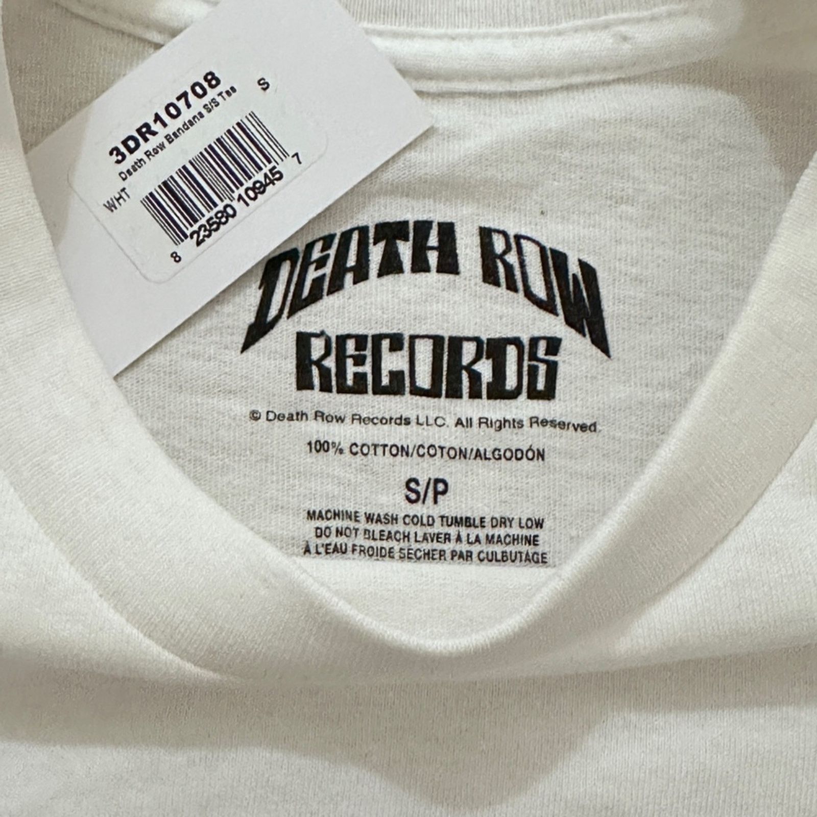 Death Row Records NWT Death Row Records Bandana Chair Logo Size US S / EU 44-46 / 1 - 3 Thumbnail