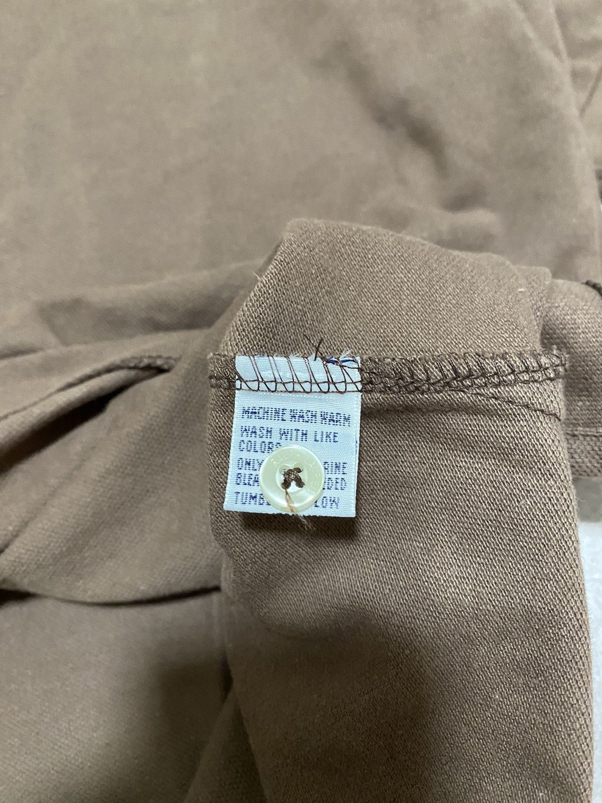 Polo Ralph Lauren × Ralph Lauren × Vintage Vintage 90s Polo Ralph Lauren Brown Polo Chief Keef Retro Size US XL / EU 56 / 4 - 8 Thumbnail