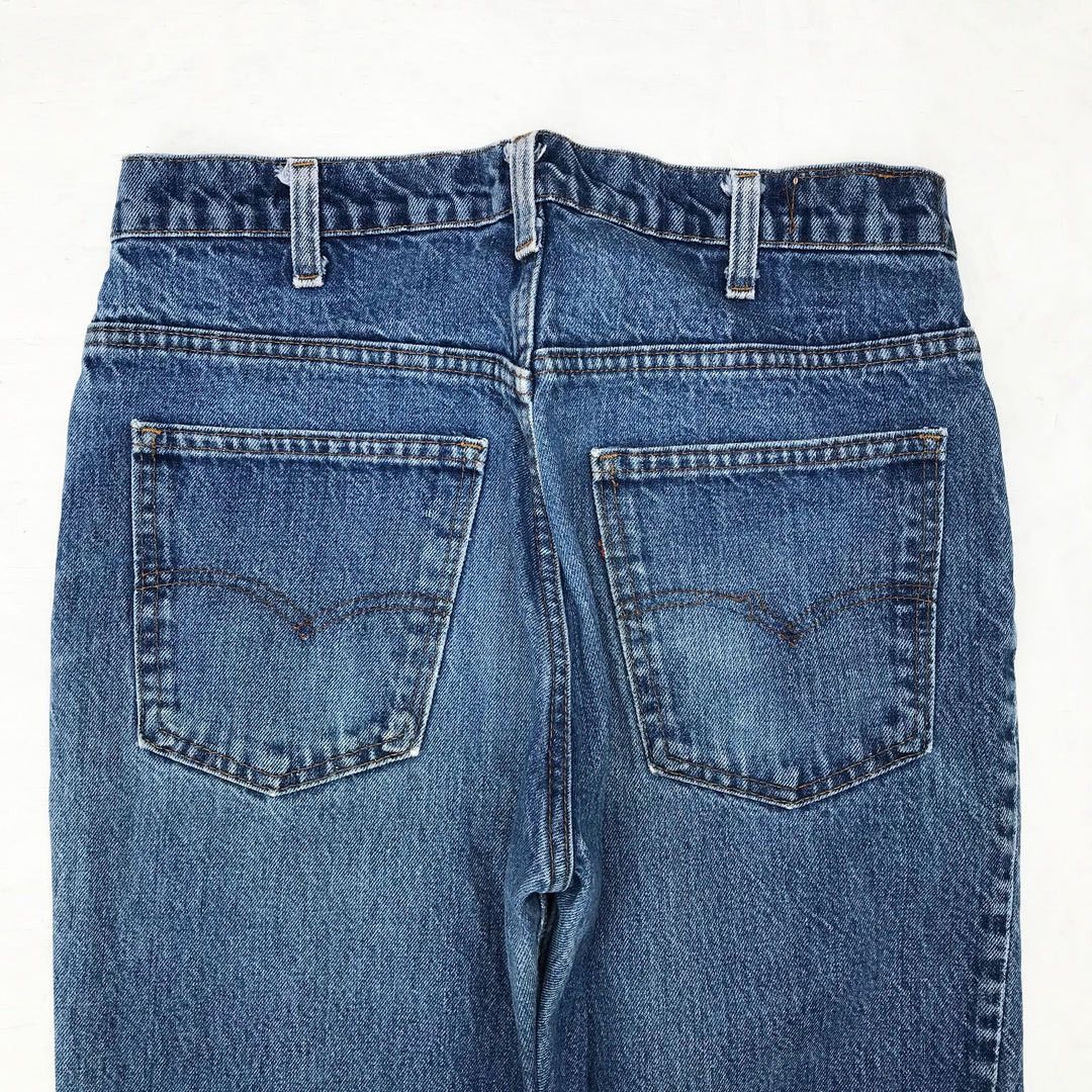 Levi's × Vintage Levi’s 517 1970 70s Vintage Boot Cut USA Blue Denim Jeans Size US 31 - 5 Thumbnail