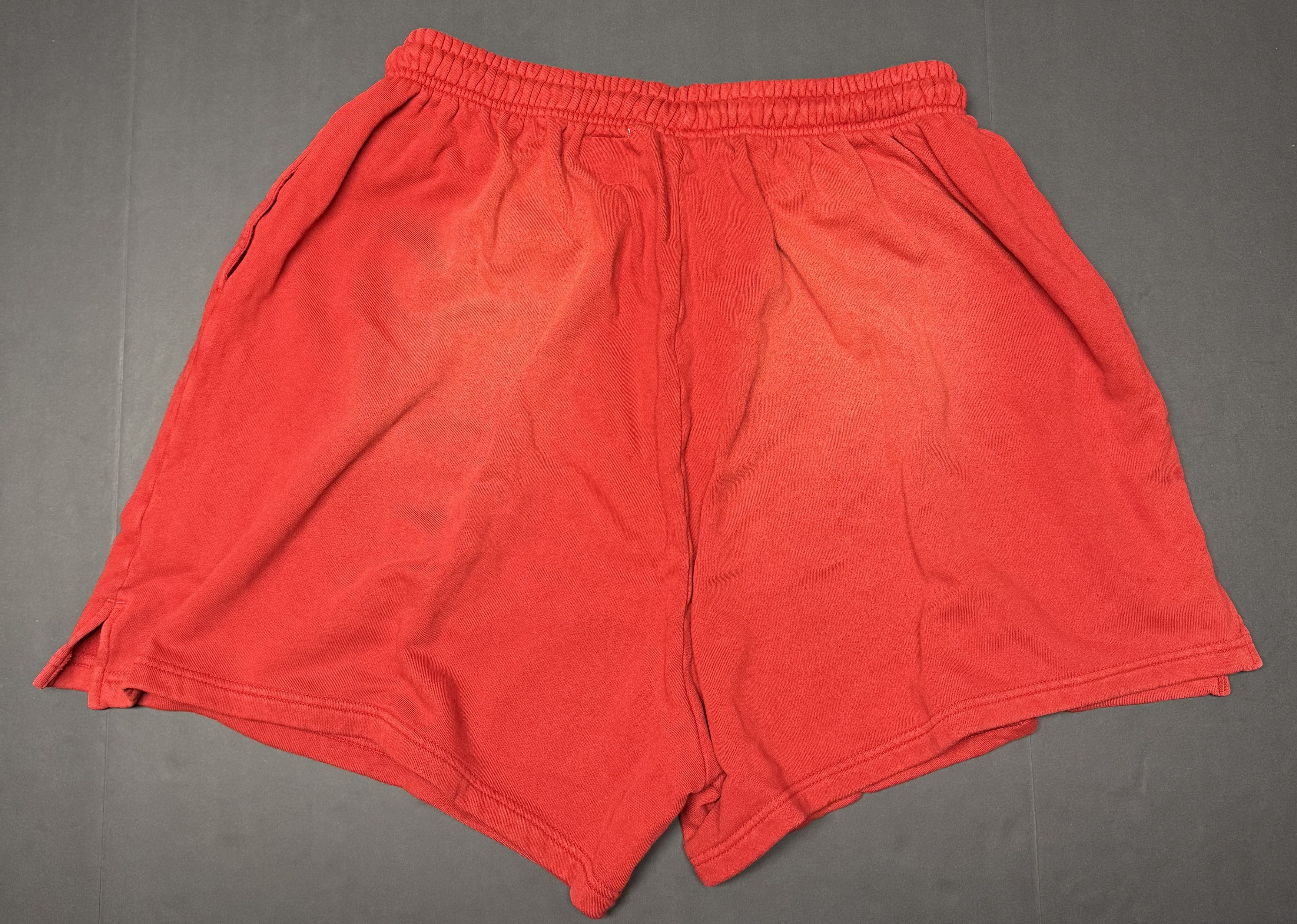 HELLSTAR Hellstar Flame Shorts Red/White CAP 10 Size US 42 / EU 58 - 2 Thumbnail