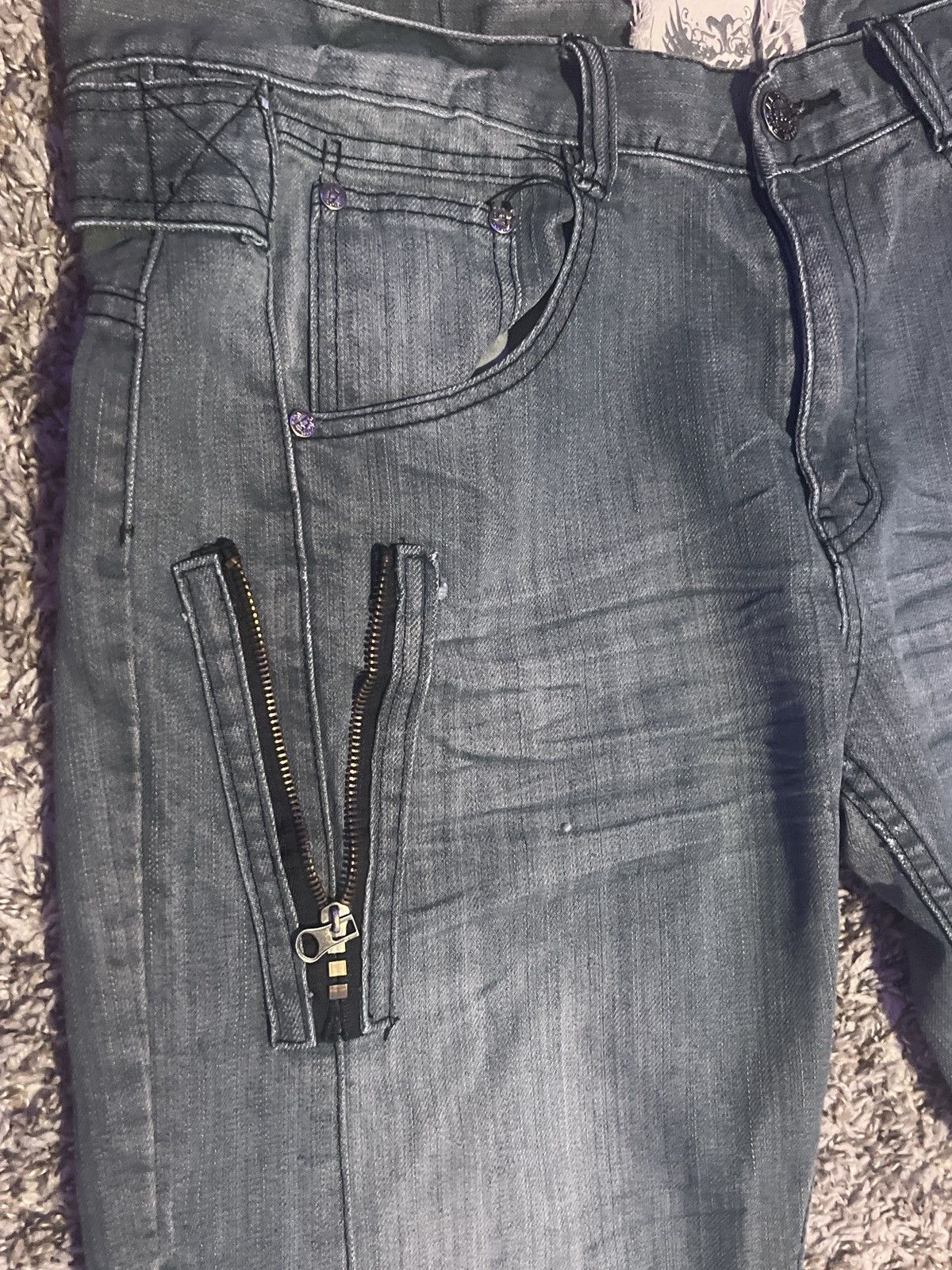 Affliction × Vintage Affliction Jeans Size US 36 / EU 52 - 5 Thumbnail