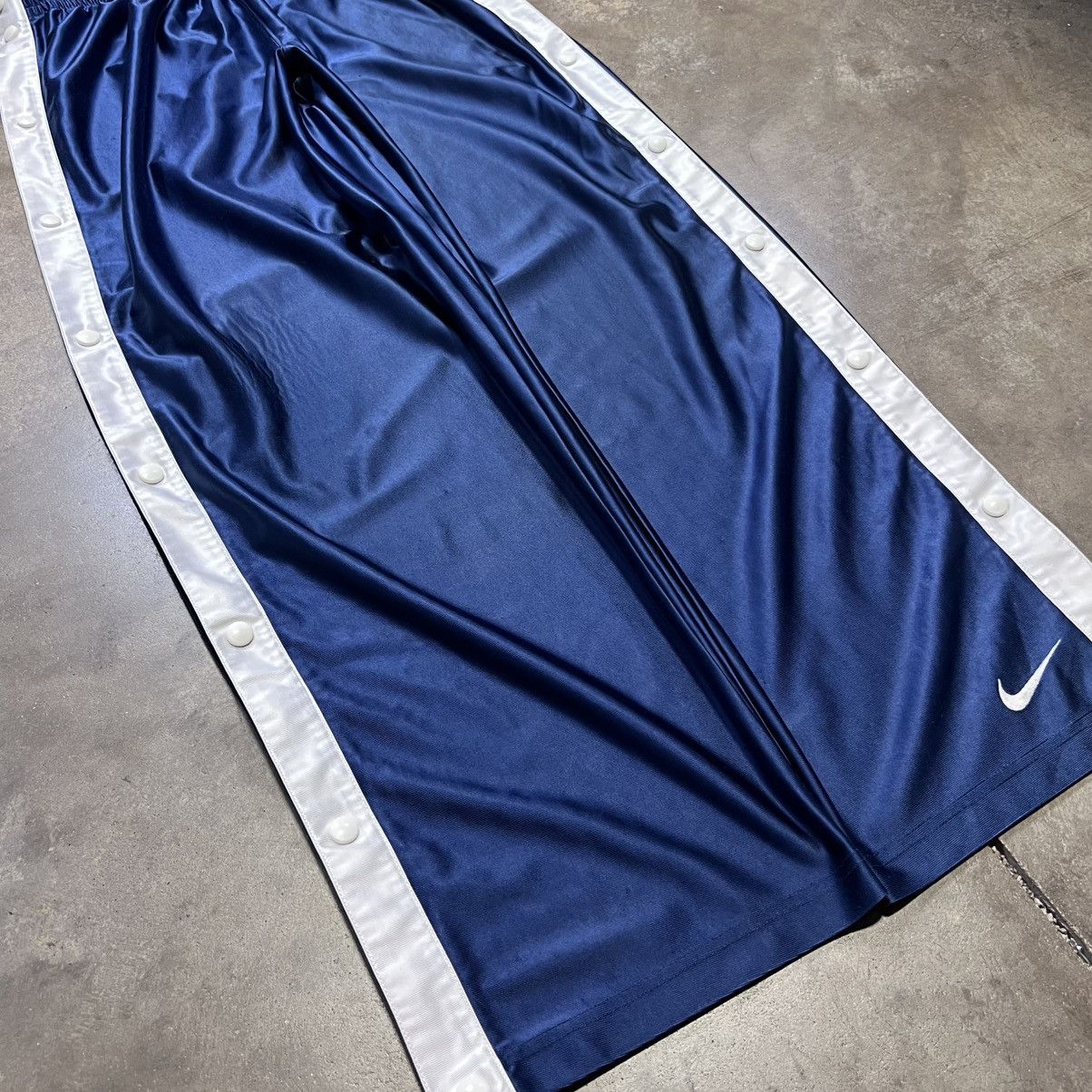 Nike Vintage Nike Tearaway Sweatpants Side Button Basketball Y2K Size US 30 / EU 46 - 4 Thumbnail