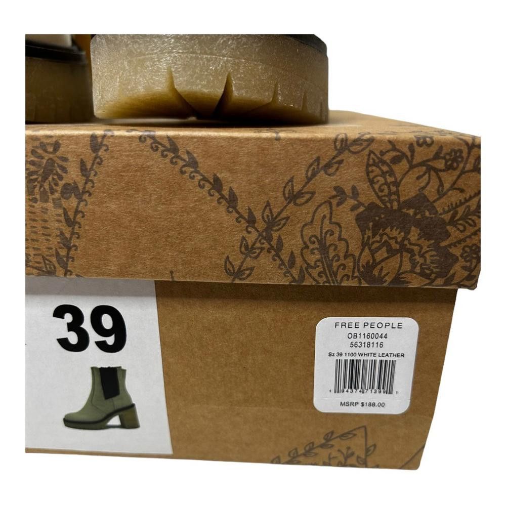 Free People Free People l NIB James Chelsea White Leather Boots Size 9 Size US 9 / IT 39 - 9 Thumbnail