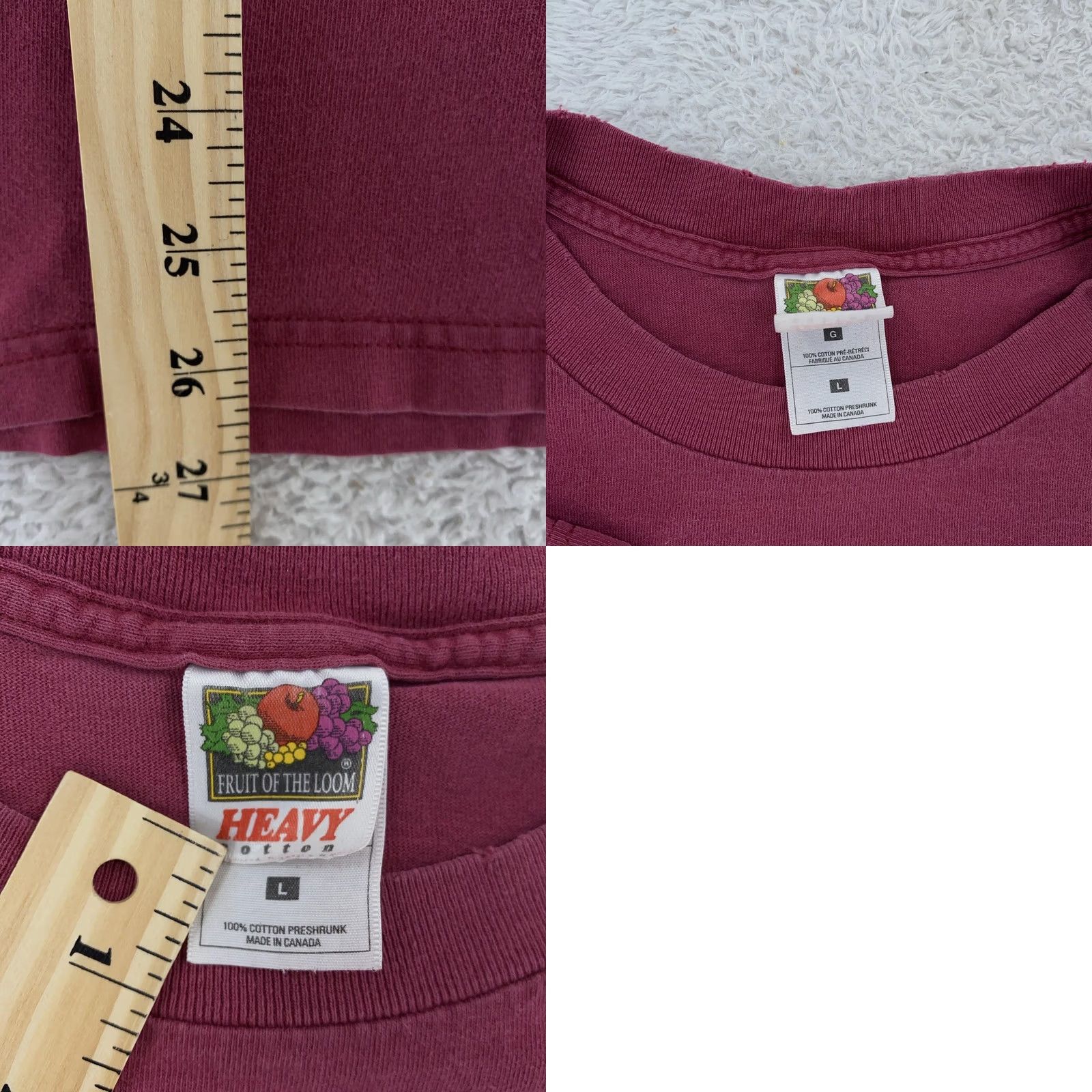 Fruit Of The Loom VINTAGE Barenaked Ladies Maroon Tour T-Shirt Mens M Red Graphic Print Crew Neck Short Sleeve Rock Band Concert 2000 Fruit of the Loom Cotton Size US M / EU 48-50 / 2 - 8 Thumbnail