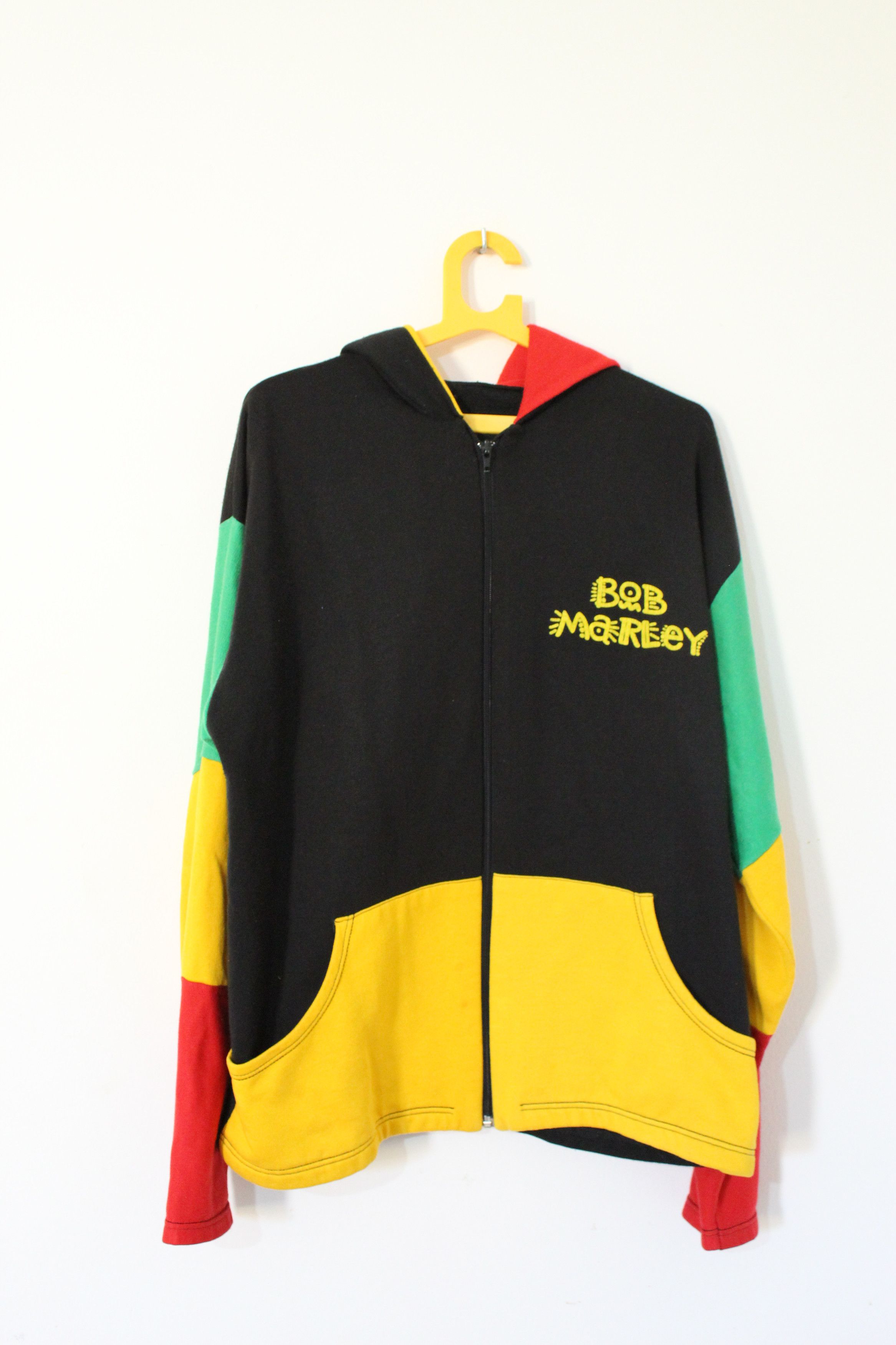Other Vintage Bob Marley Rasta Zip-UP Size US L / EU 52-54 / 3 - 1 Thumbnail