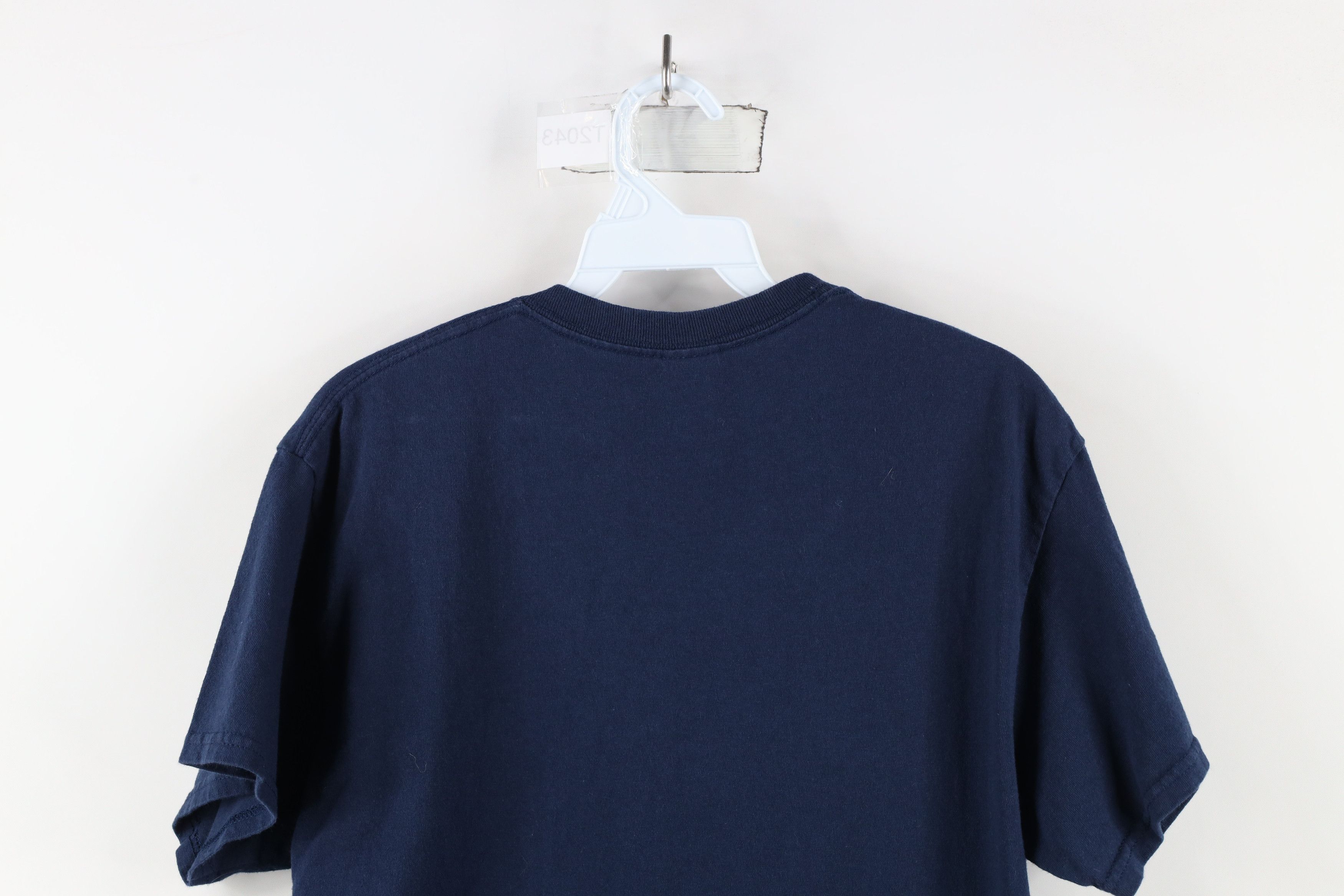 Vintage Vintage Dame University Superhero Football T-Shirt Blue Size US S / EU 44-46 / 1 - 11 Thumbnail