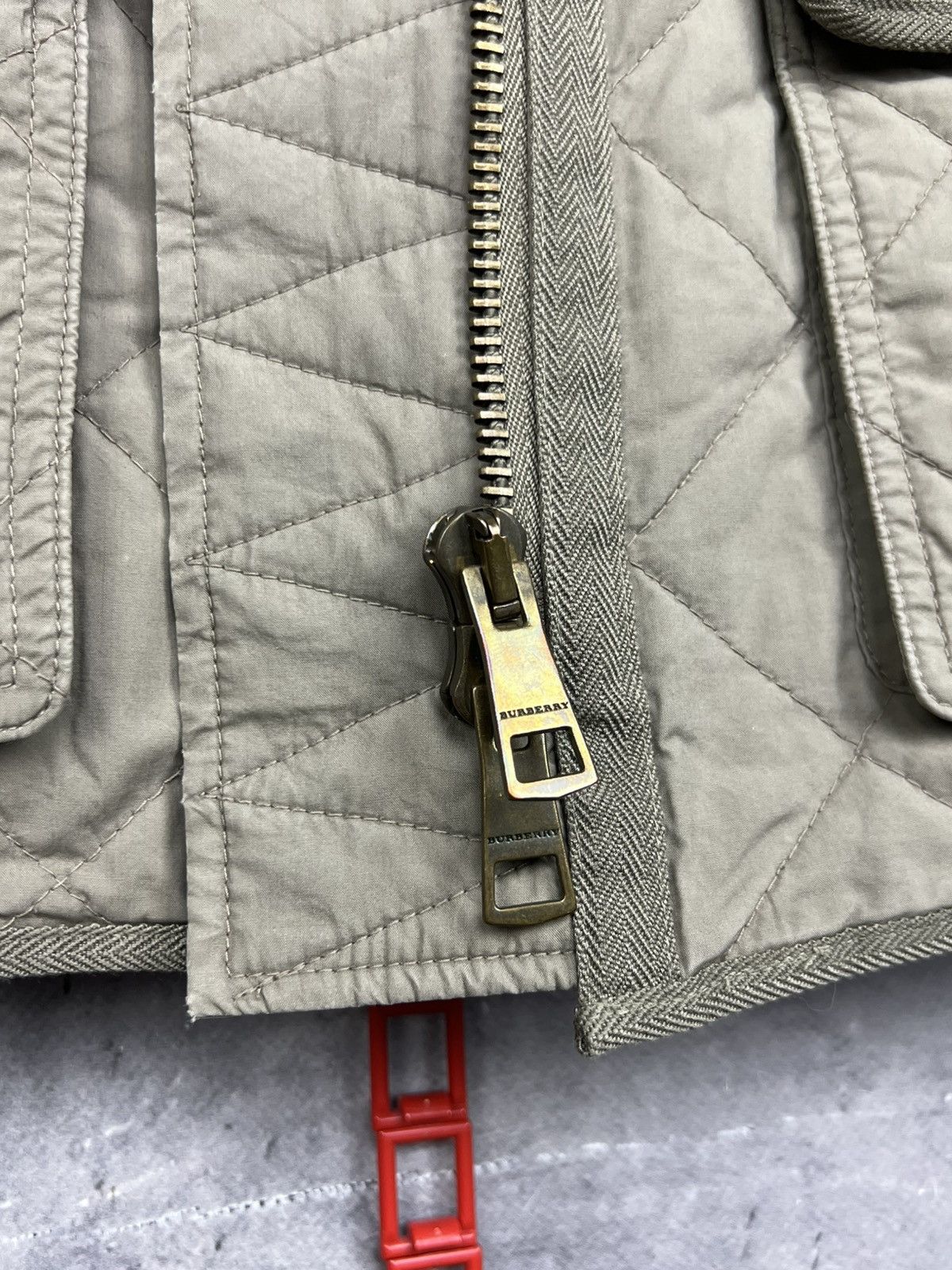 Burberry burberry brit utility nova check women’s green jacket size s Size S / US 4 / IT 40 - 10 Thumbnail