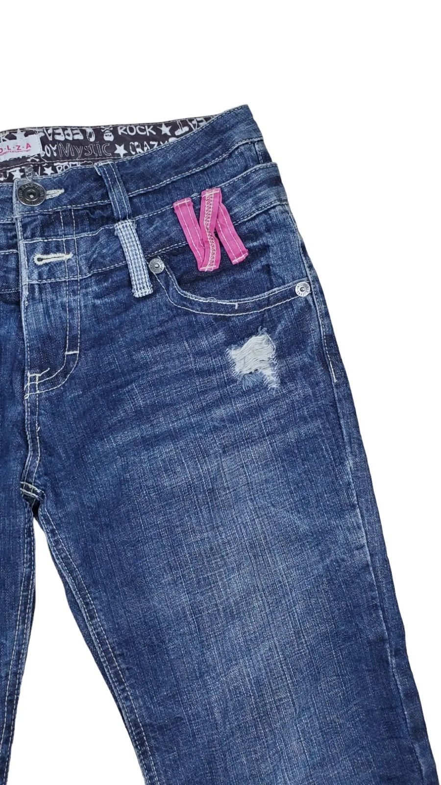 Japanese Brand × Vintage Vintage Colza Short Denim Double Waist Size US 33 - 4 Thumbnail