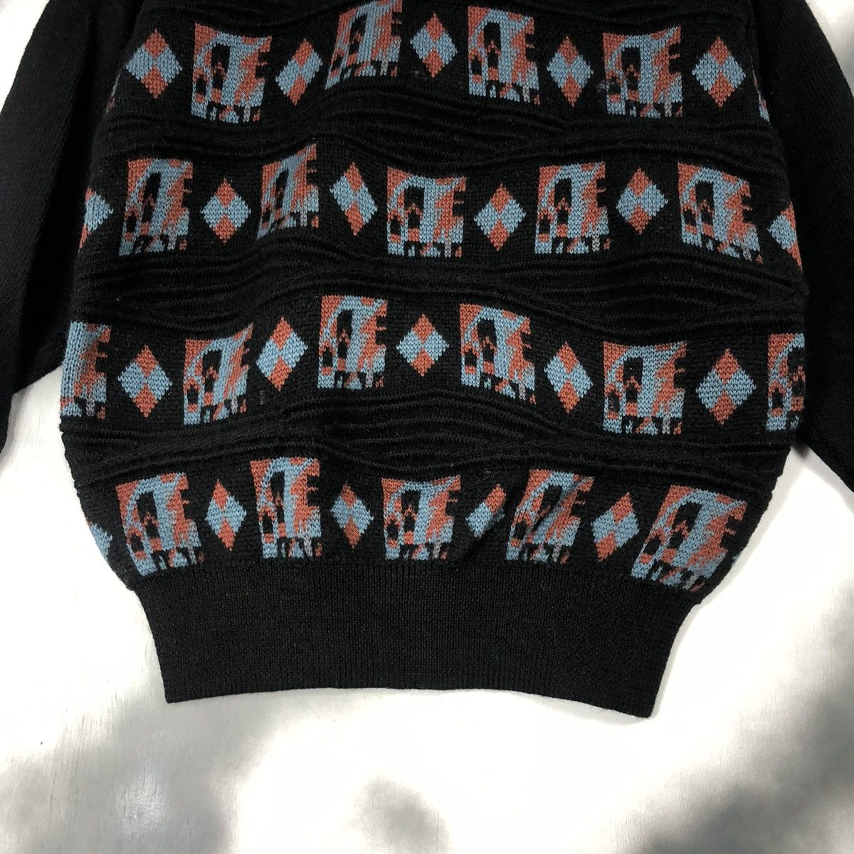 Japanese Brand × Palmes ARNOLD PALMER MONOGRAM KNITWEAR Size US M / EU 48-50 / 2 - 3 Thumbnail