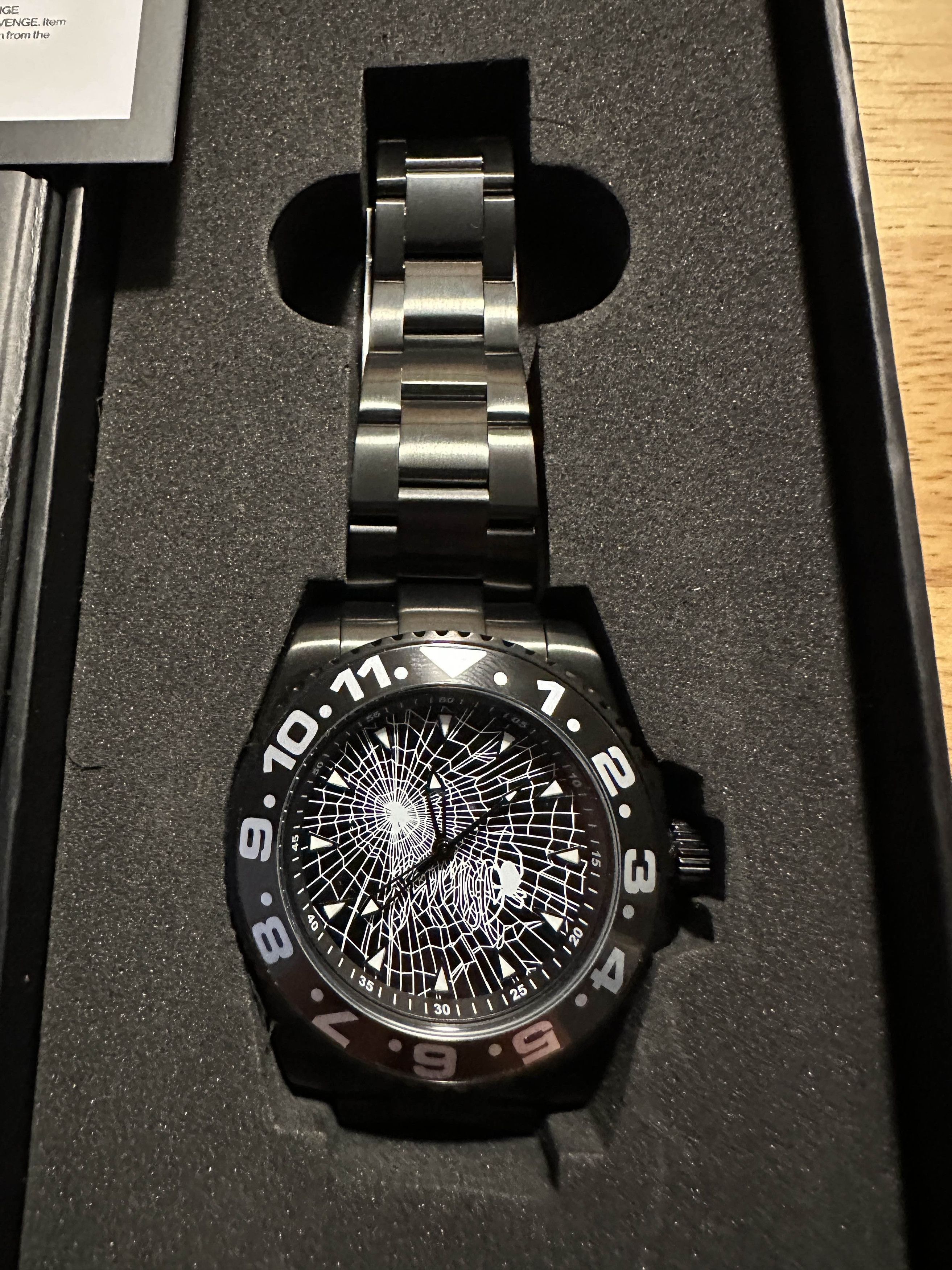 Meister × Revenge ARACHNID GMT WATCH LIMITED EDITION OF 100 Size ONE SIZE - 2 Thumbnail