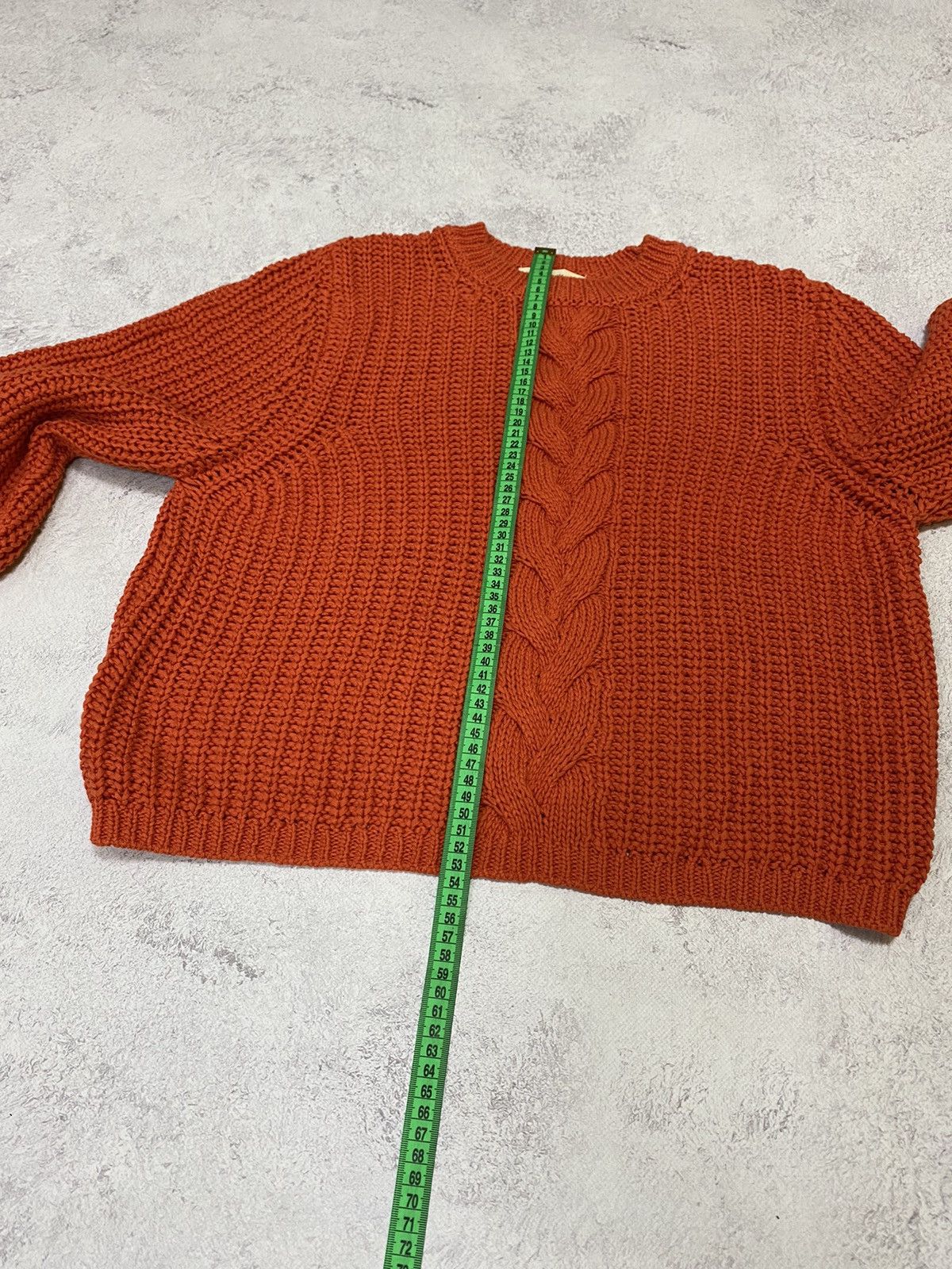 Sezane Sezane Orange Cotton Knit Jumper Sweater Size S Size S / US 4 / IT 40 - 13 Thumbnail