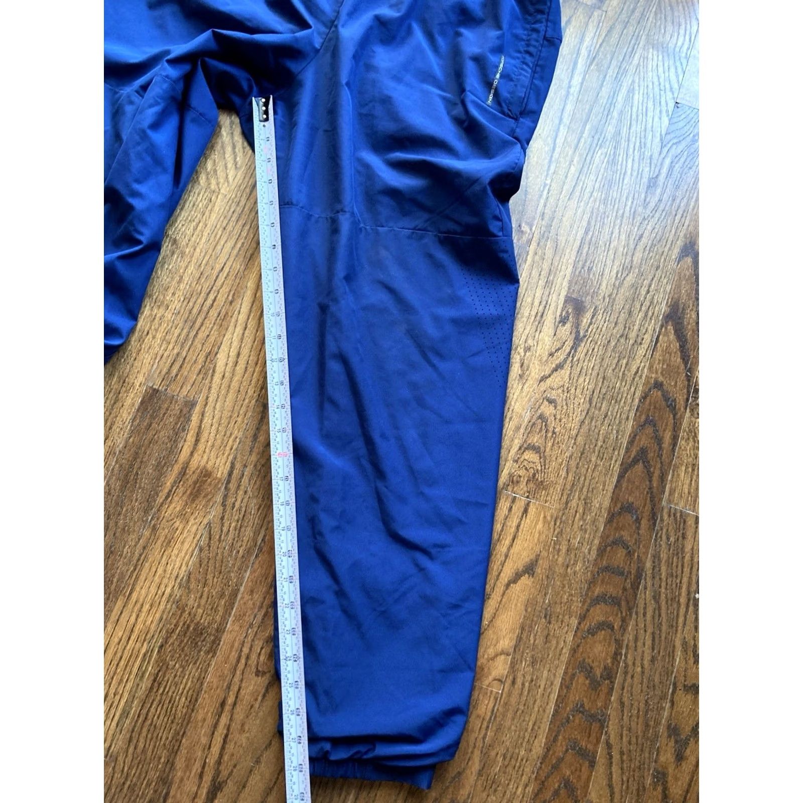 Puma Porsche Design x PUMA Sweatpants Mens Size Large Blue Lined Drawstrings Joggers Size US 33 - 3 Thumbnail