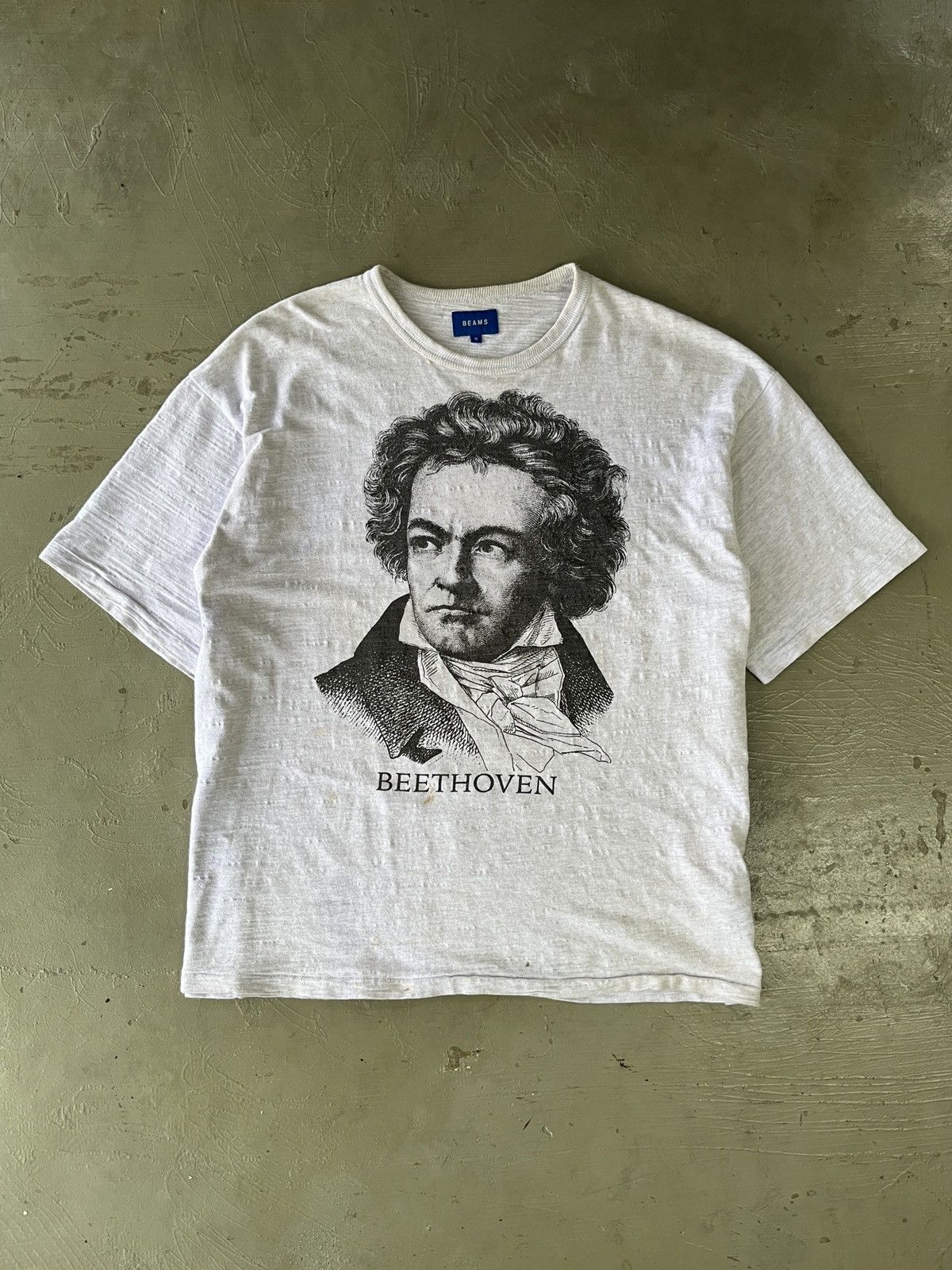 Vintage RARE VINTAGE BEETHOVEN SELF PORTRAIT LOOPWHEEL SHIRT Size US L / EU 52-54 / 3 - 1 Thumbnail