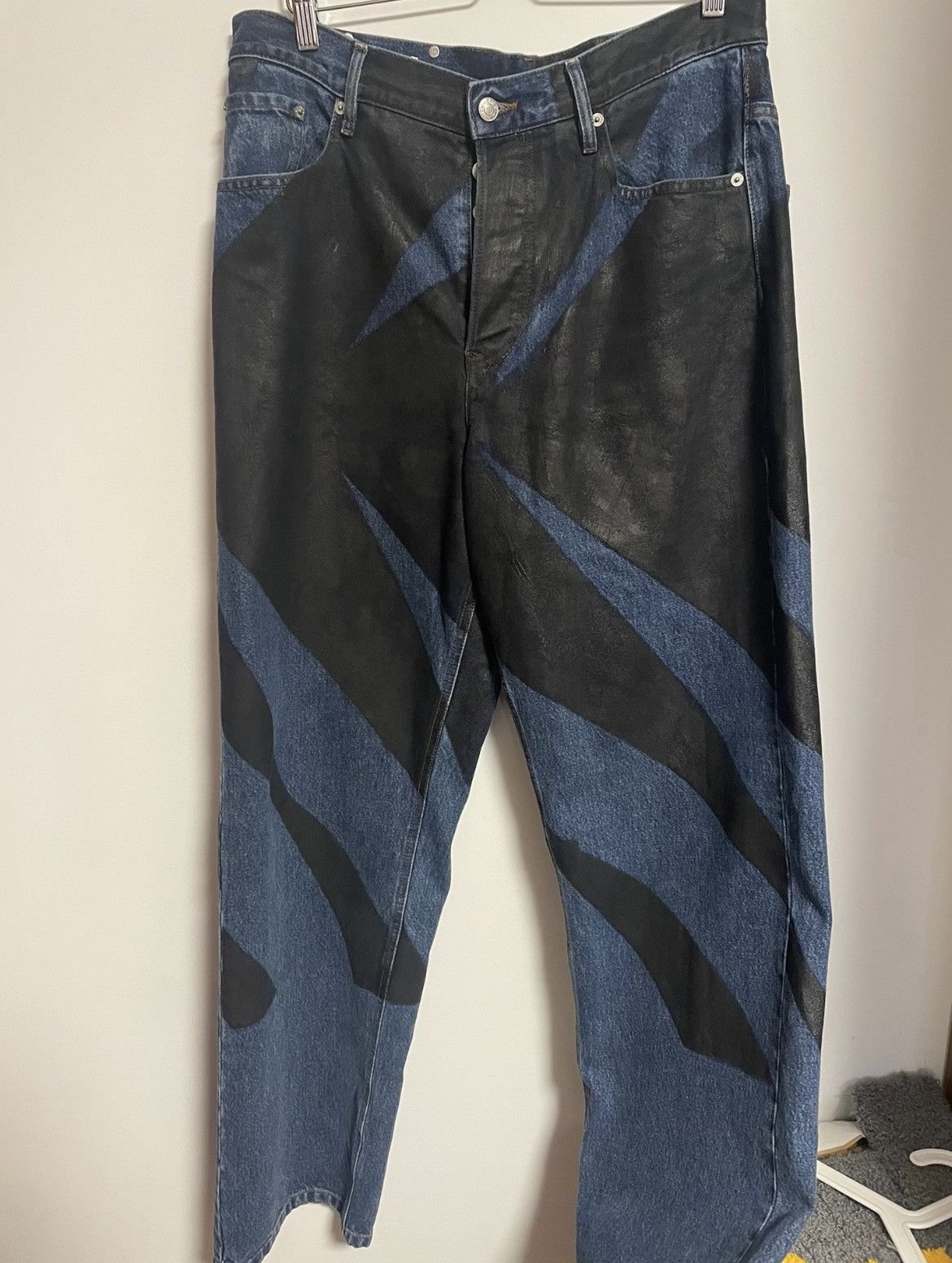 Dries Van Noten Dries van noten jeans print jeans Size US 32 / EU 48 - 3 Thumbnail