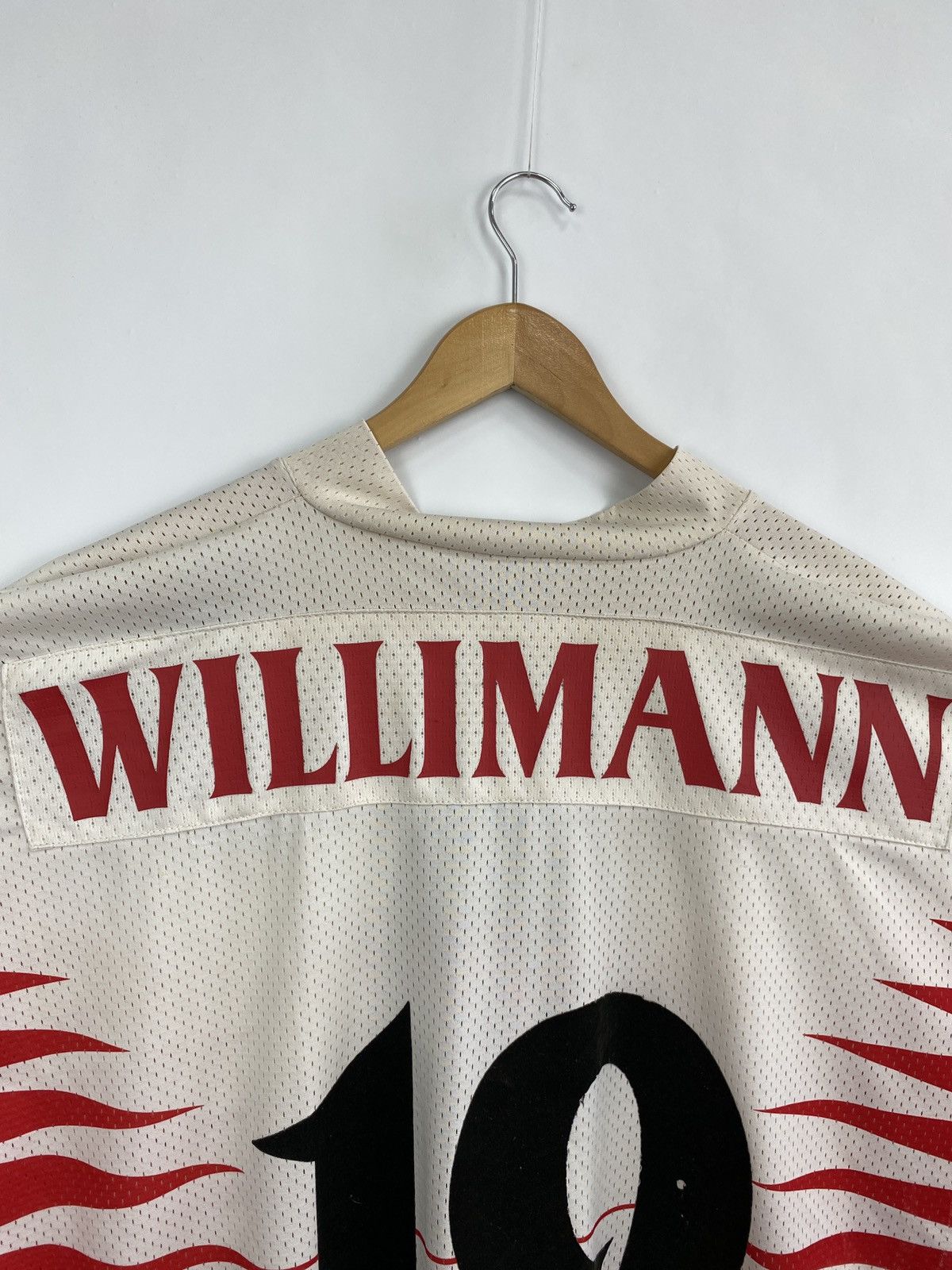 NHL × Nike Vintage 90s Bandits 19 Willimann Hockey Jersey Rare Retro Size US XL / EU 56 / 4 - 12 Thumbnail