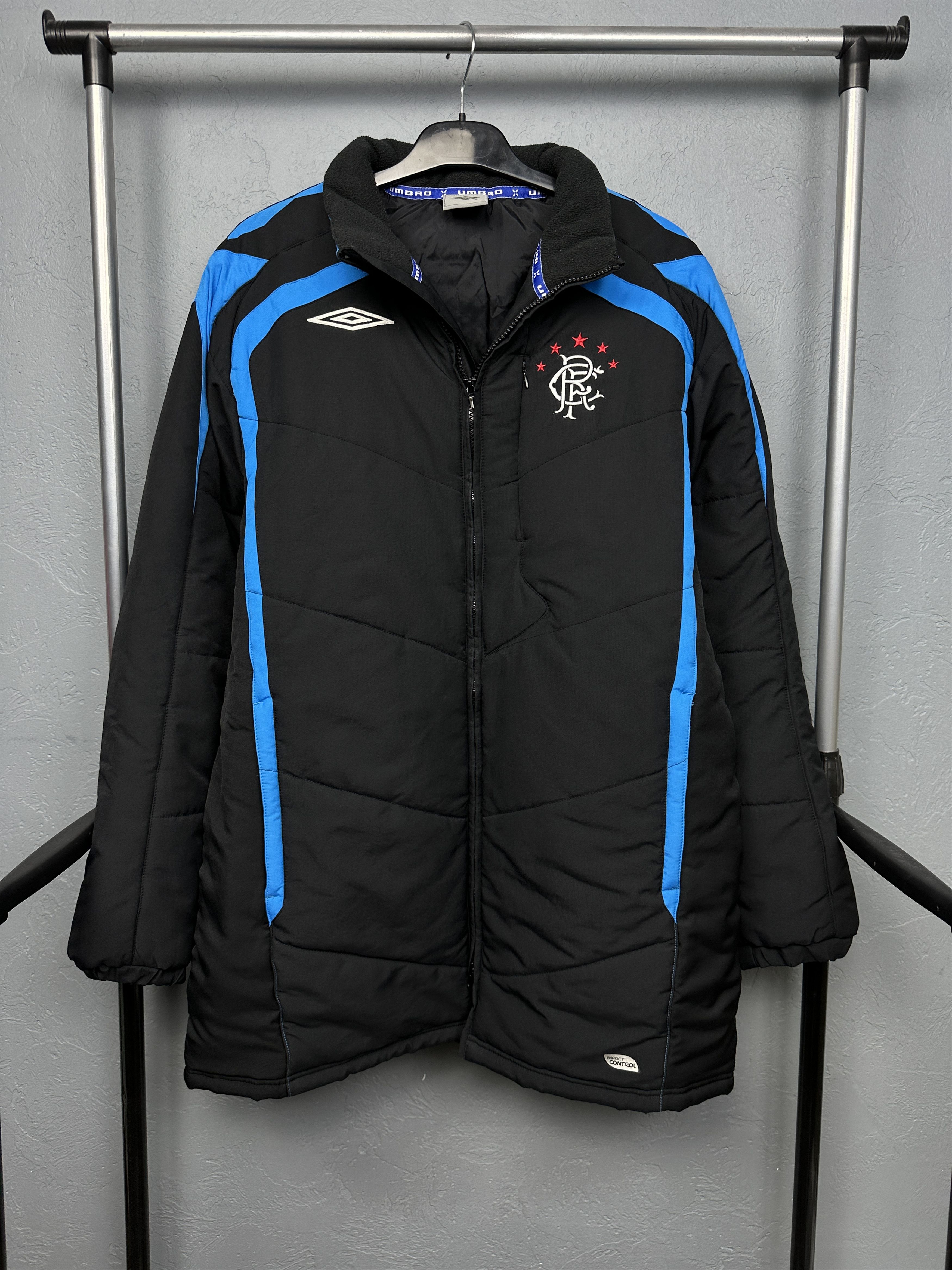 Umbro Umbro Rangers Mens Insulated Soccer Jacket Size US L / EU 52-54 / 3 - 1 Thumbnail