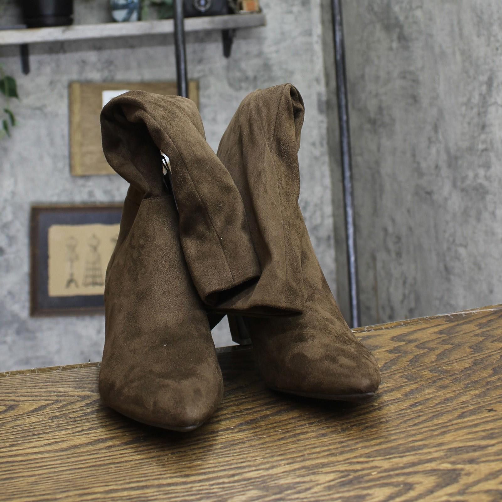 Other Nwt A New Day Raye Tall Dress Boots 88375206 Dark Brown 10m Size US 10 / IT 40 - 4 Thumbnail