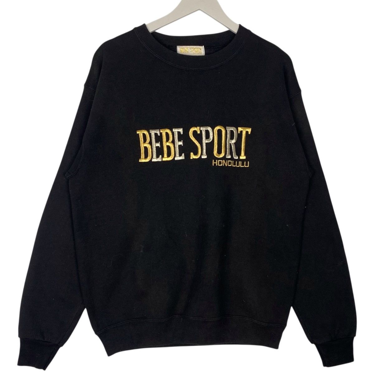 Vintage Vintage Bebe Sport Honolulu Sweatshirt Crewneck Big Logo Size US M / EU 48-50 / 2 - 1 Thumbnail