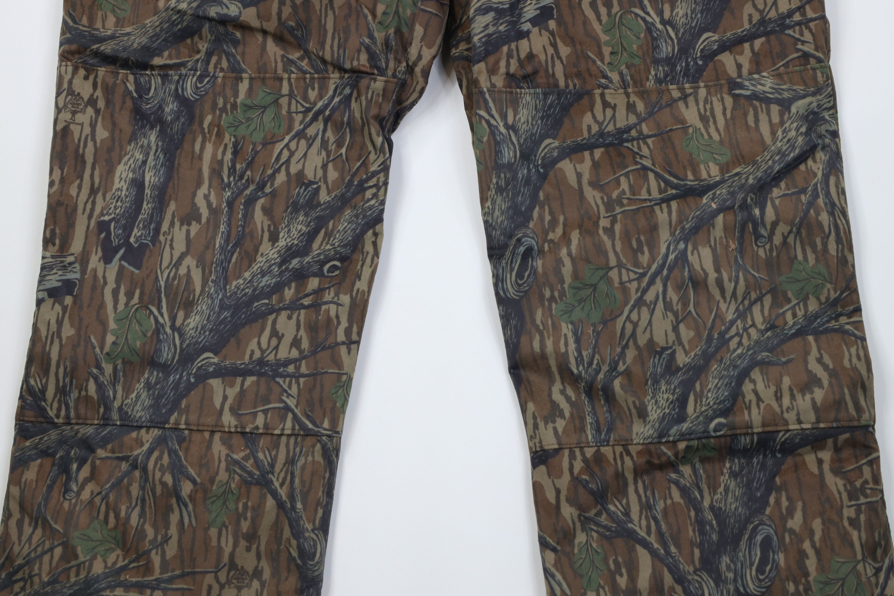 Cabelas Vintage 90s Cabelas Chamois Cloth Camouflage Wide Leg Pants Size US 36 / EU 52 - 3 Thumbnail