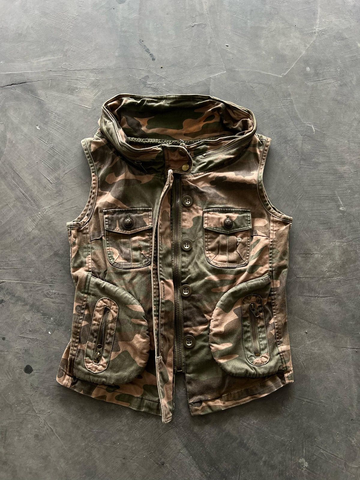 Other Military Camo Tactical Vest Size S / US 4 / IT 40 - 1 Thumbnail