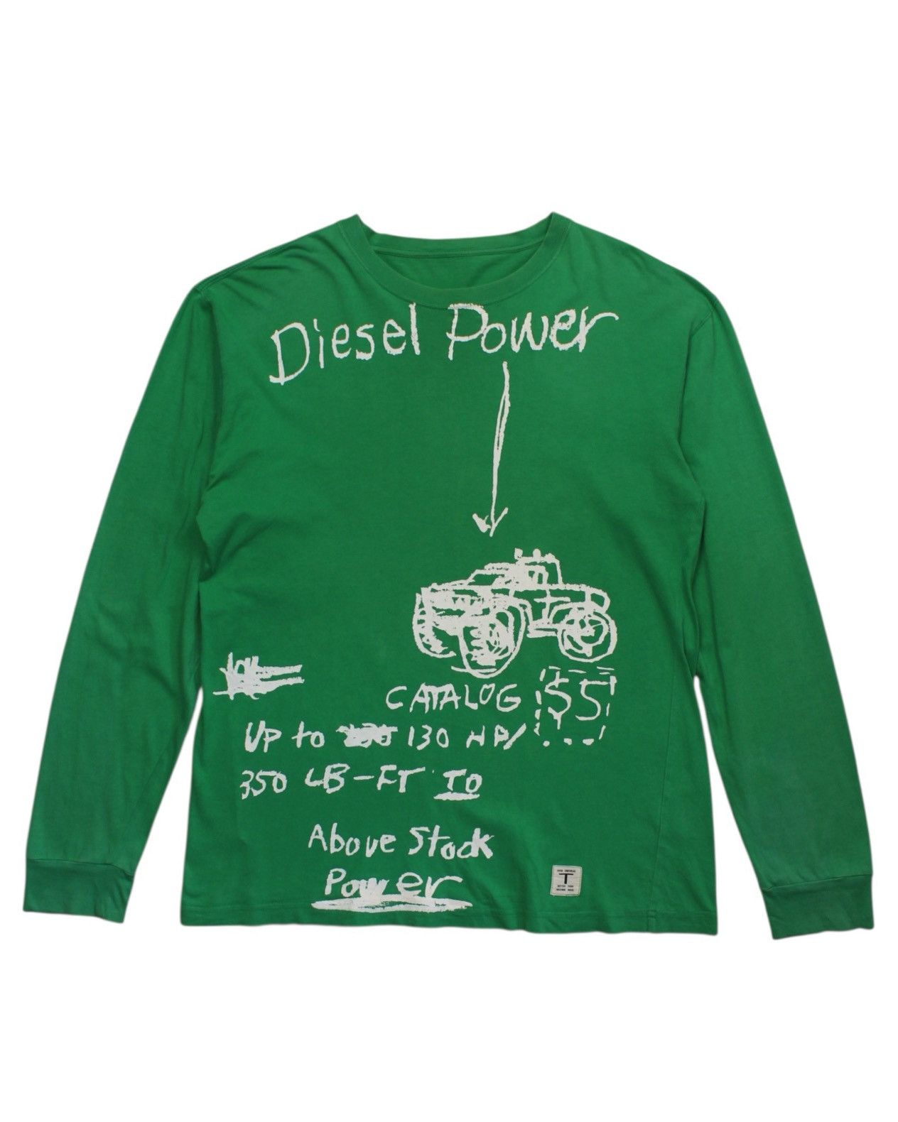 Hysteric Glamour SS2003 PPFM “DIESEL POWER” HAND-DRAWN GRAPHIC LONG SLEEVE Size US L / EU 52-54 / 3 - 1 Thumbnail