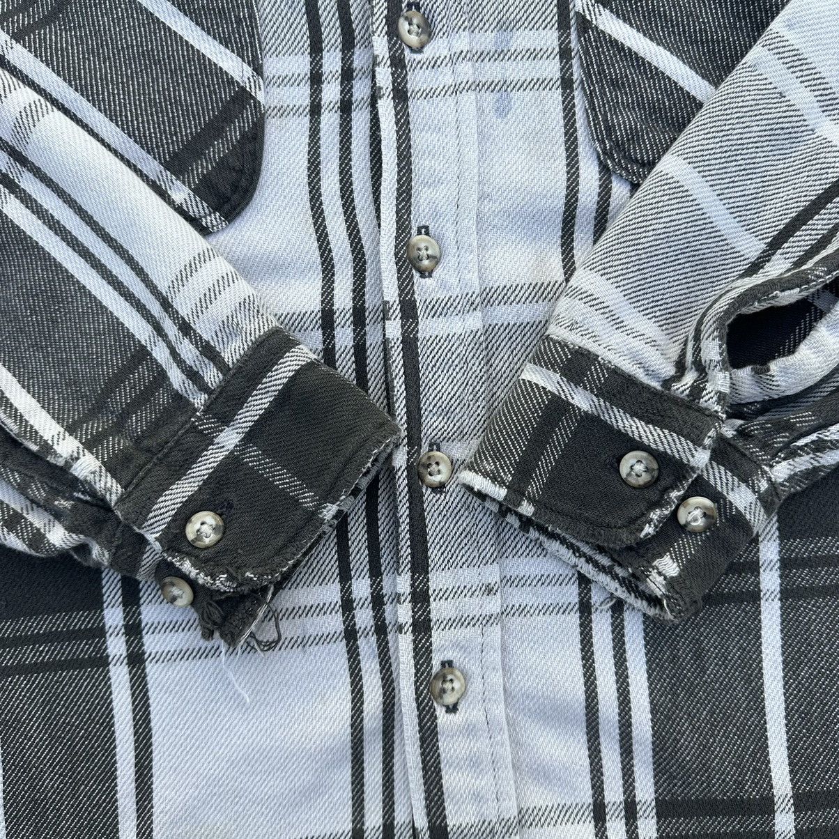 Other VTG 70’s Repaired Patchwork Cotton Flannel Button Up Shirt Size US XL / EU 56 / 4 - 3 Thumbnail