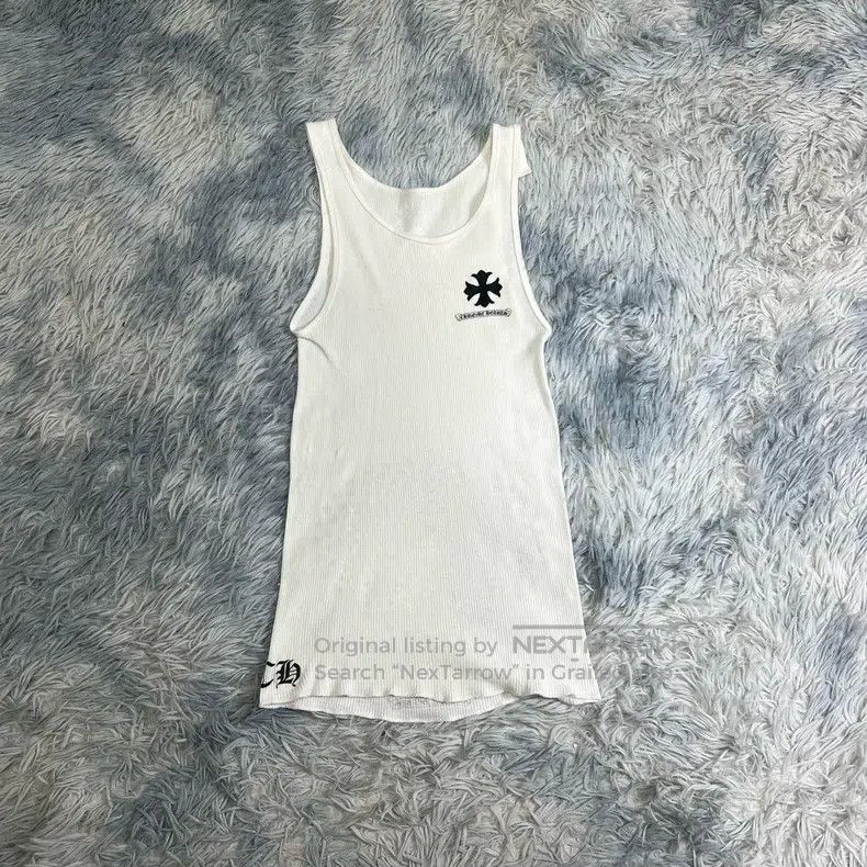 Chrome Hearts CHROME HEARTS Size M Croce Waffle vest Size M / US 6-8 / IT 42-44 - 1 Thumbnail