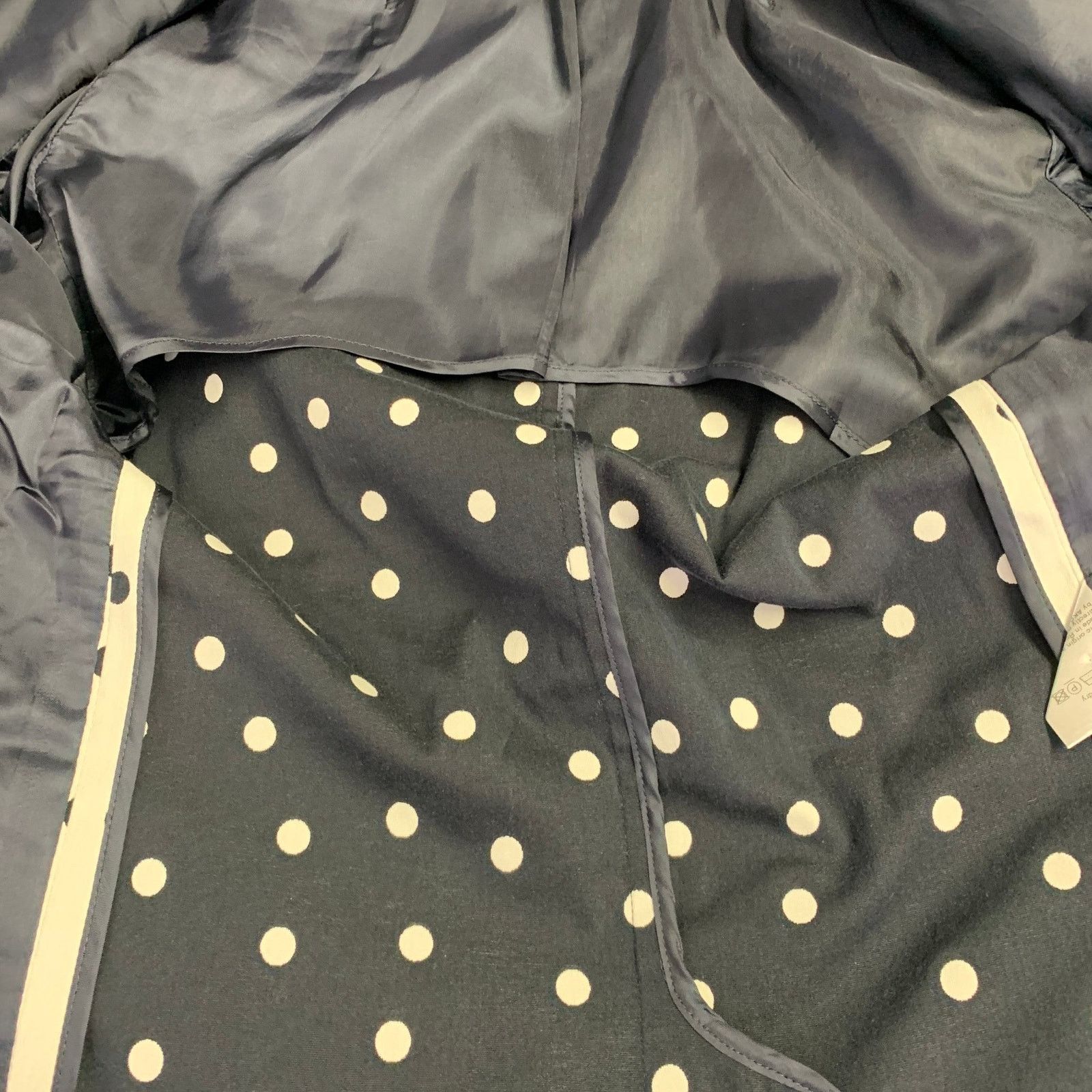 Akris AKRIS Size 8 White Black Cotton Blend Polka Dot Blazer Size M / US 6-8 / IT 42-44 - 7 Thumbnail