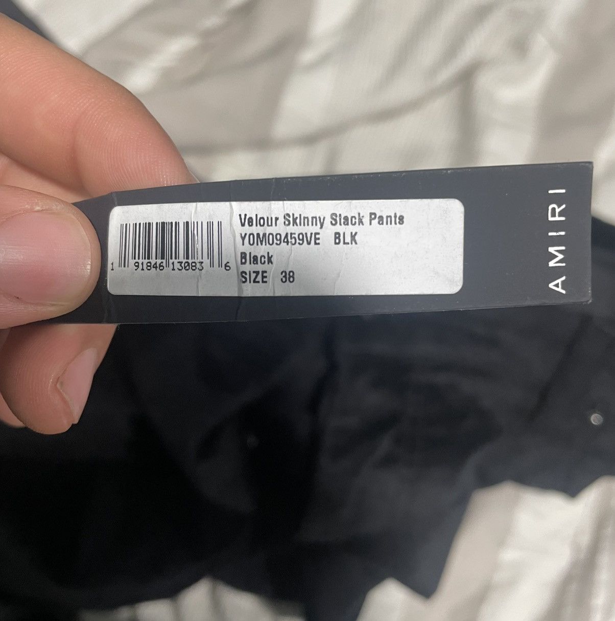 Amiri Amiri Velour Skinny Stack Pants Size US 38 / EU 54 - 9 Thumbnail