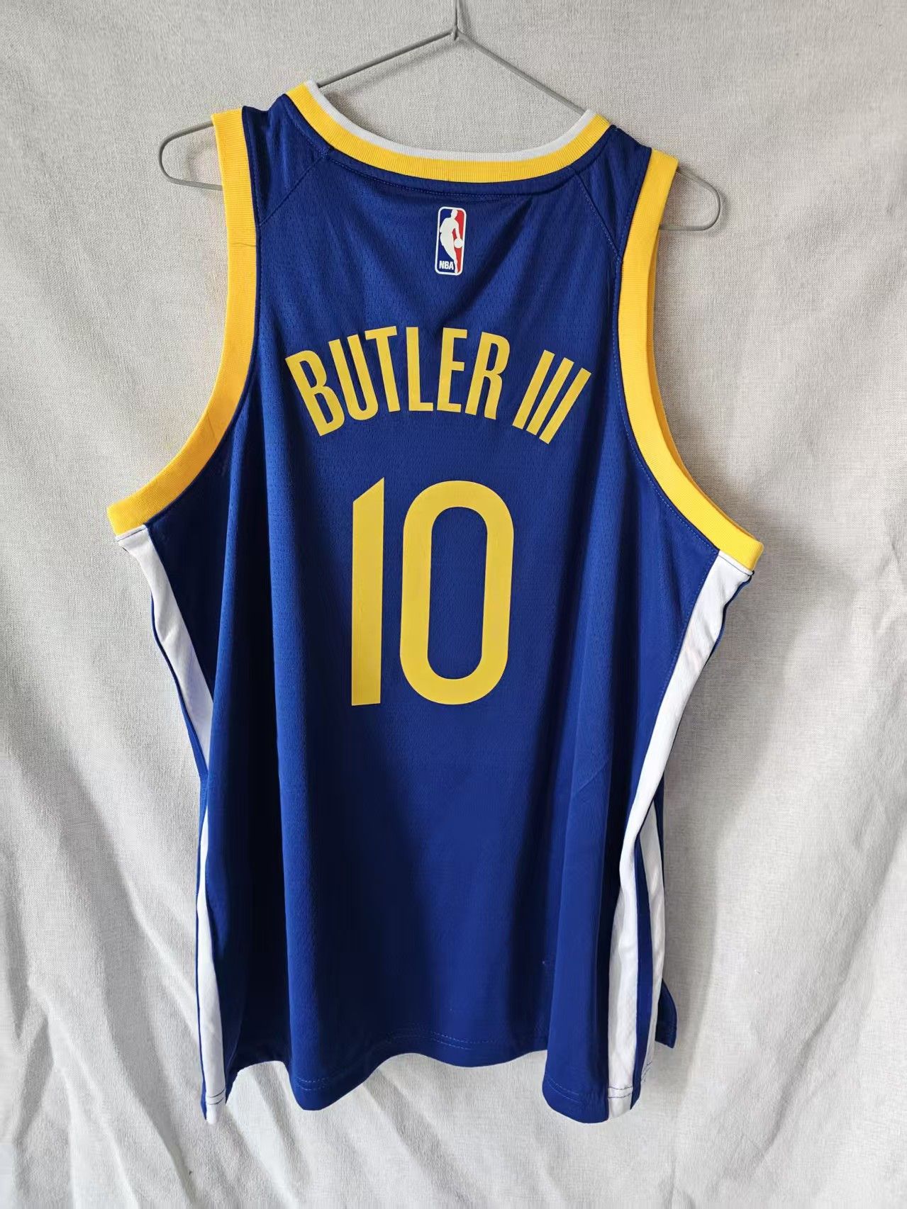 NBA Golden State Warriors 10 Jimmy Butler III Jersey Blue Size US XL / EU 56 / 4 - 1 Thumbnail