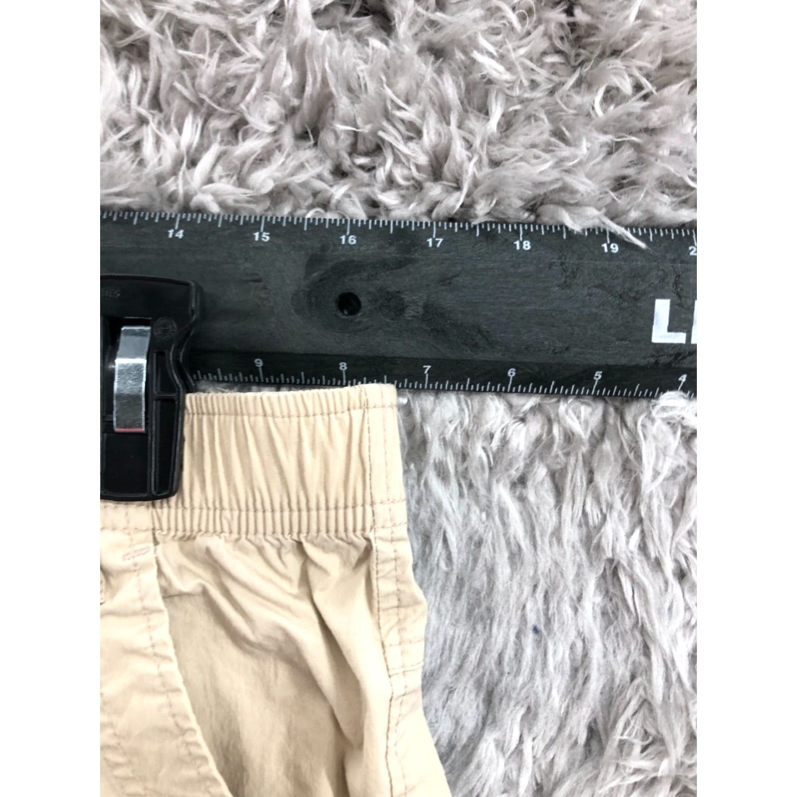 Vintage CQR Cargo Shorts Men Adult L Regular Beige Cotton Blend 5-Pocket Mid Rise 7in Inseam Jeans? Size US 33 - 2 Thumbnail