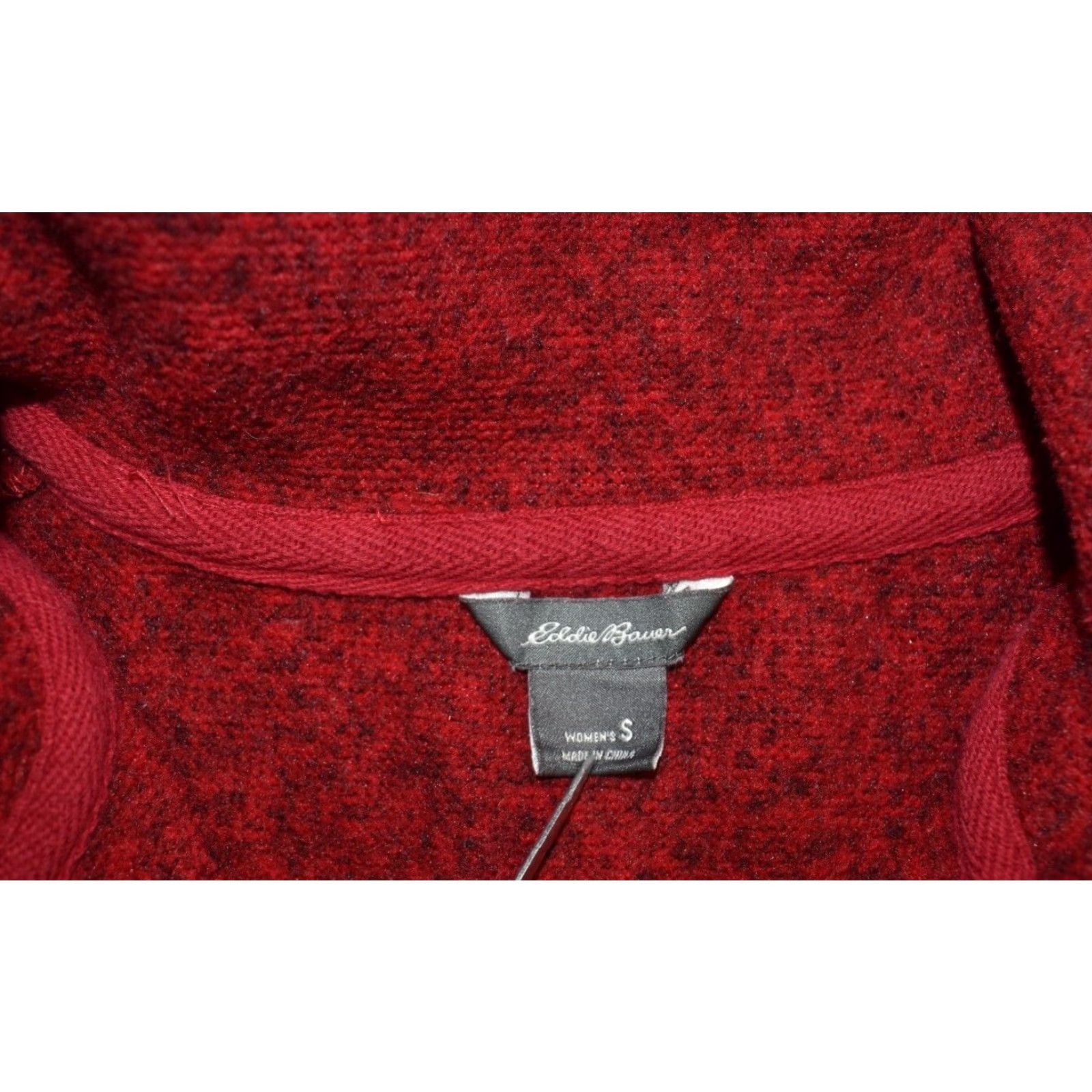 Eddie Bauer Eddie Bauer Full Zip Sweatshirt Plaid Womens Small Red Size S / US 4 / IT 40 - 6 Thumbnail