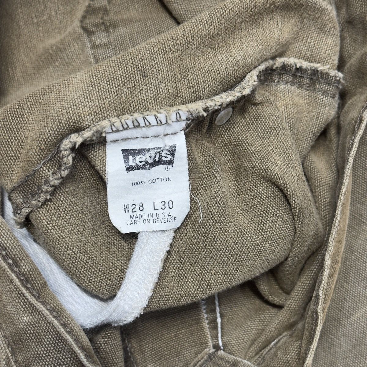 Levi's 90s Levi's Silvertab Baggy Jeans Green ERD Grunge Skater Size US 28 / EU 44 - 7 Thumbnail