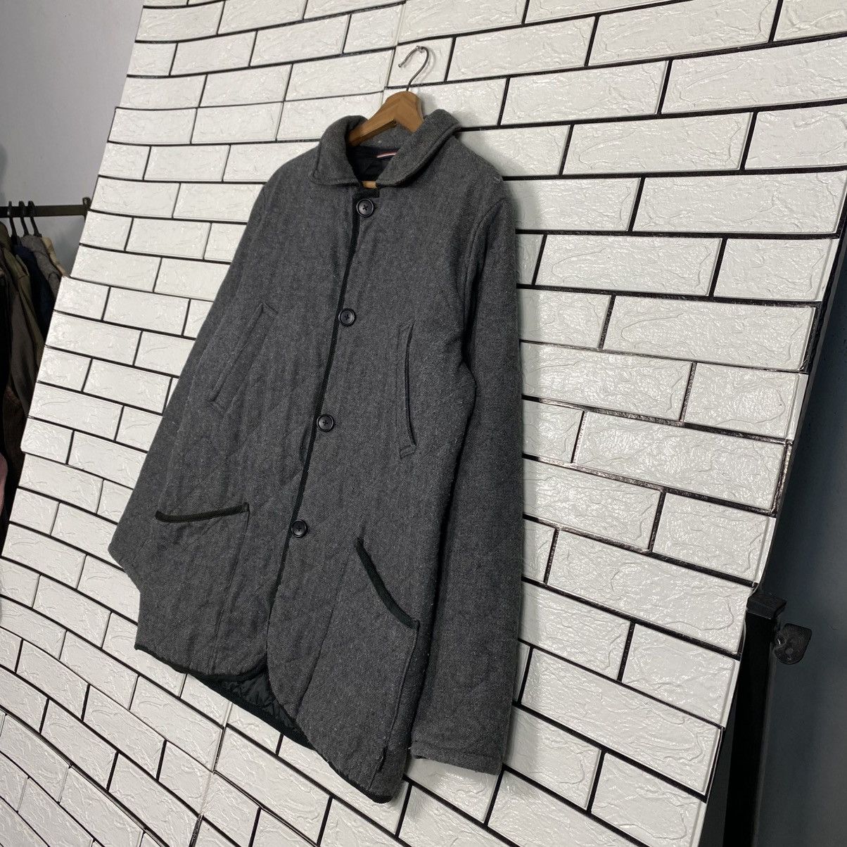 Japanese Brand Quilted Button Jacket Beams Japan Issey Miyake Size US XL / EU 56 / 4 - 3 Thumbnail